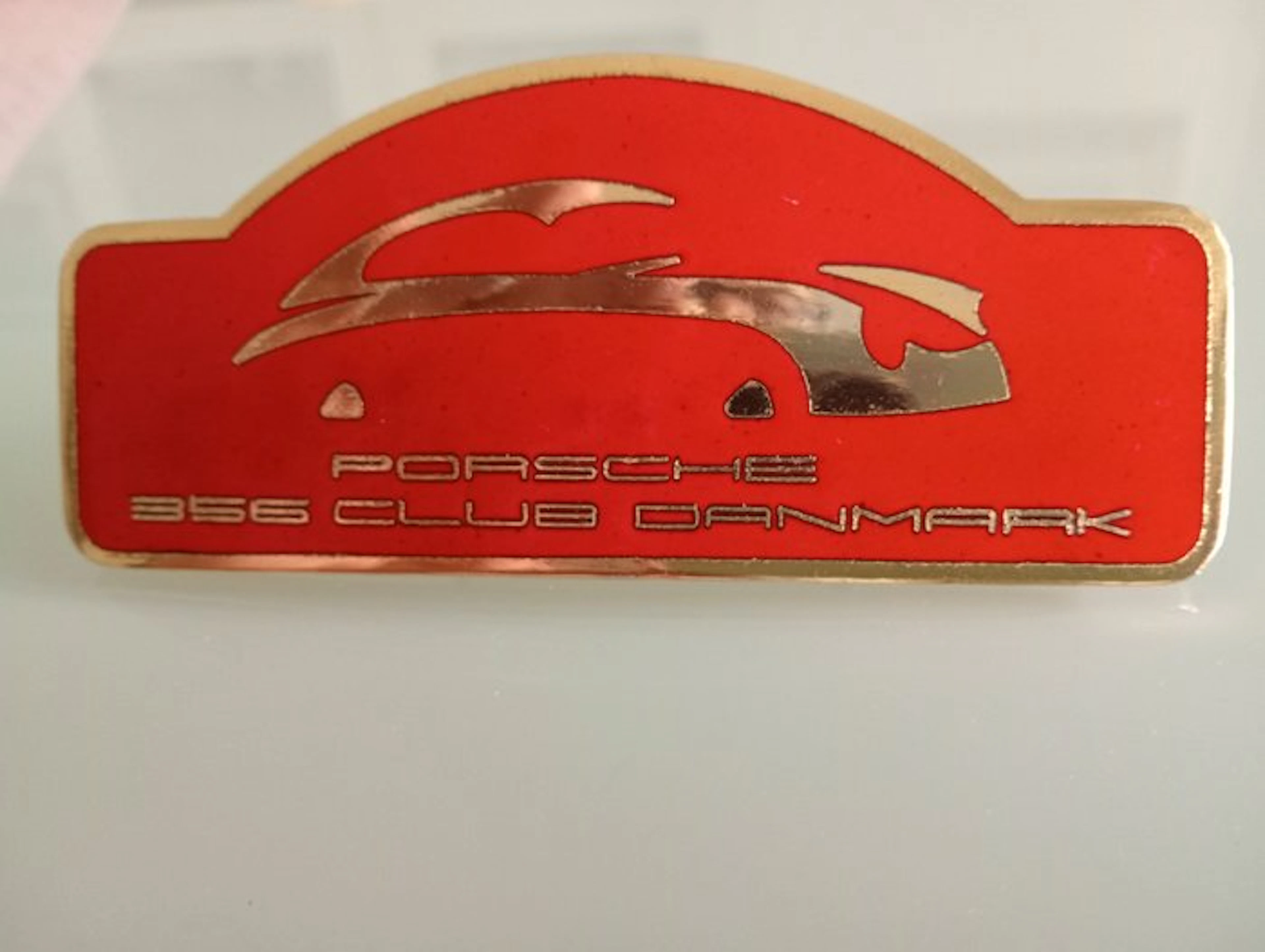 Car mascot (1) - Porsche - placca 356 - After 2000