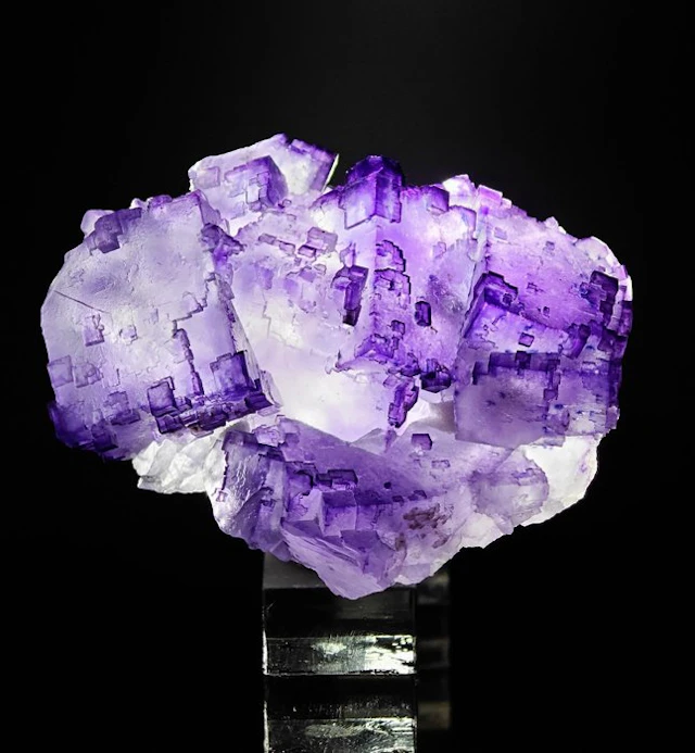 Purple fluorite aesthetics