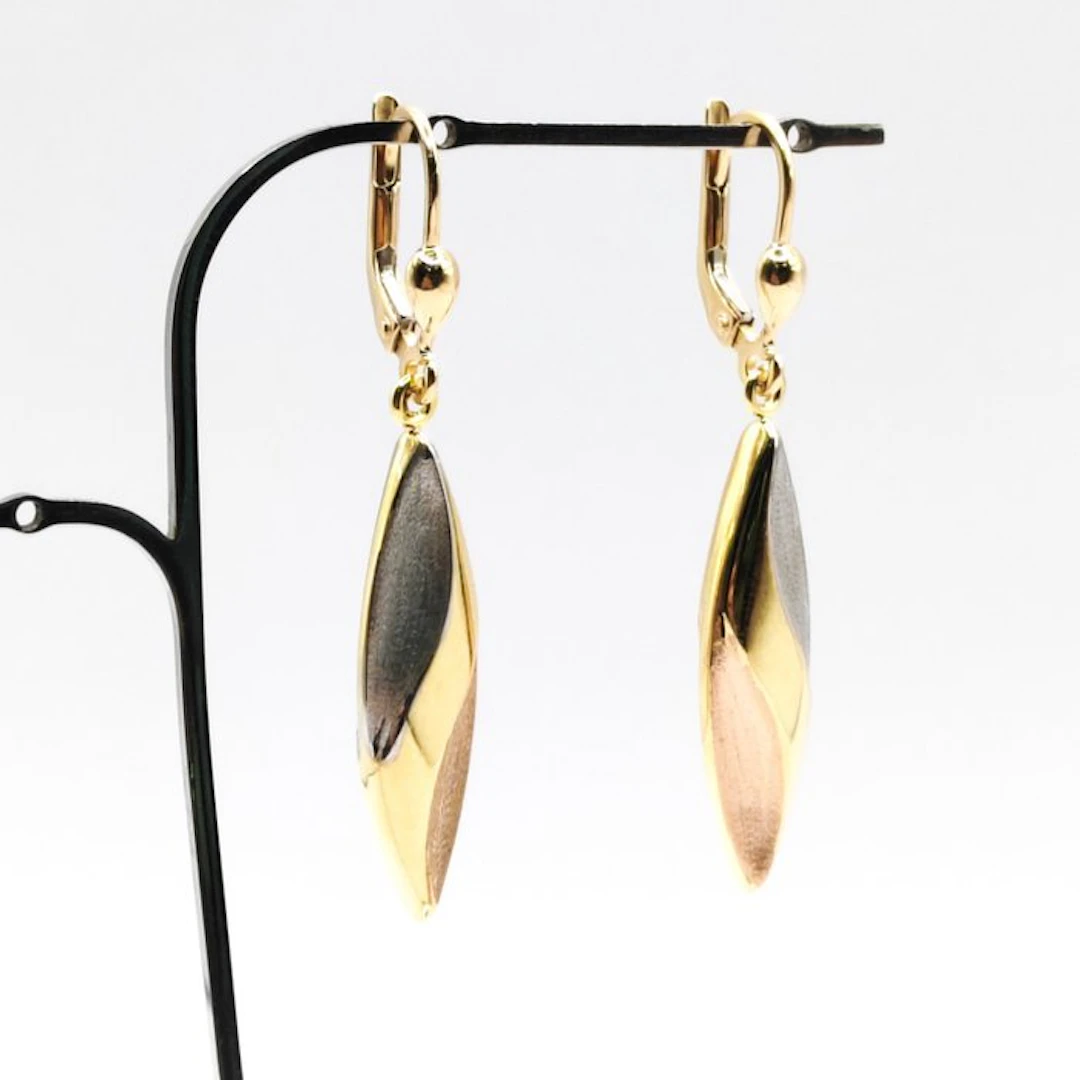 Earrings - 18 kt. Yellow gold