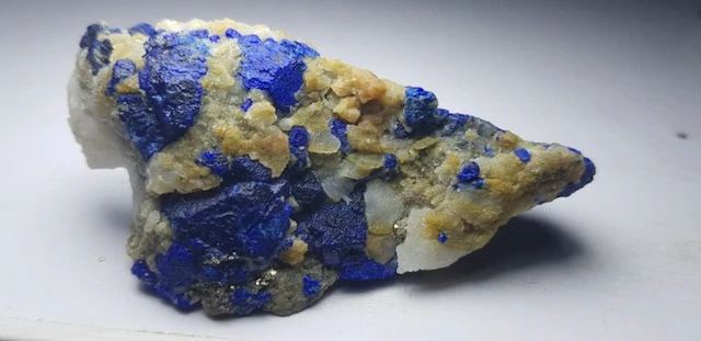 Natural Blue color Lazurite Mineral Collection - Height...