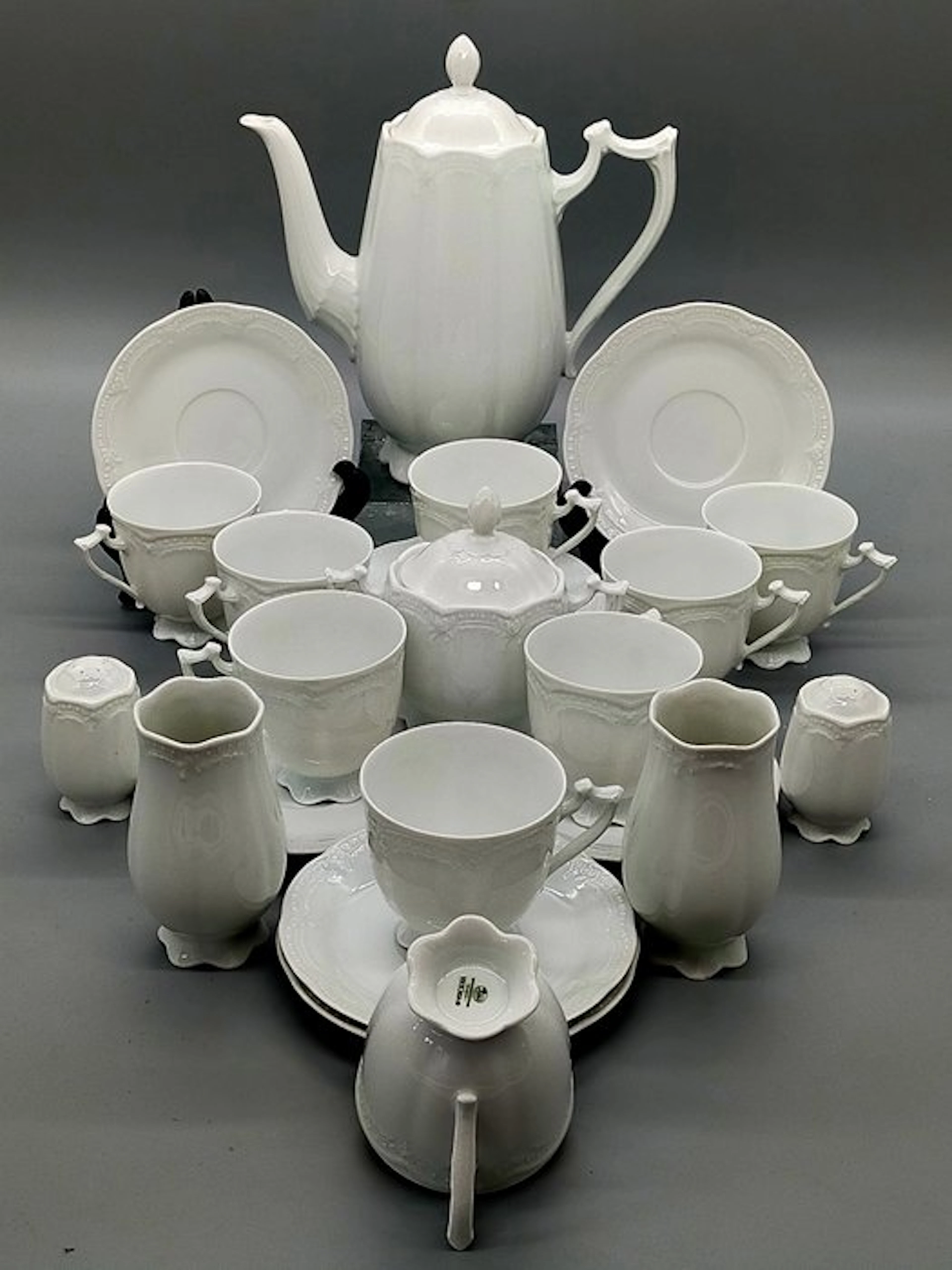 Coffee set - Hutschenreuther Viktoria Porzellan...