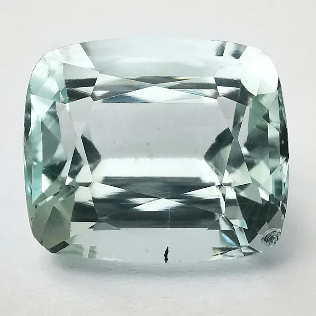 No reserve price Aquamarine - 7.12 ct - Antwerp...