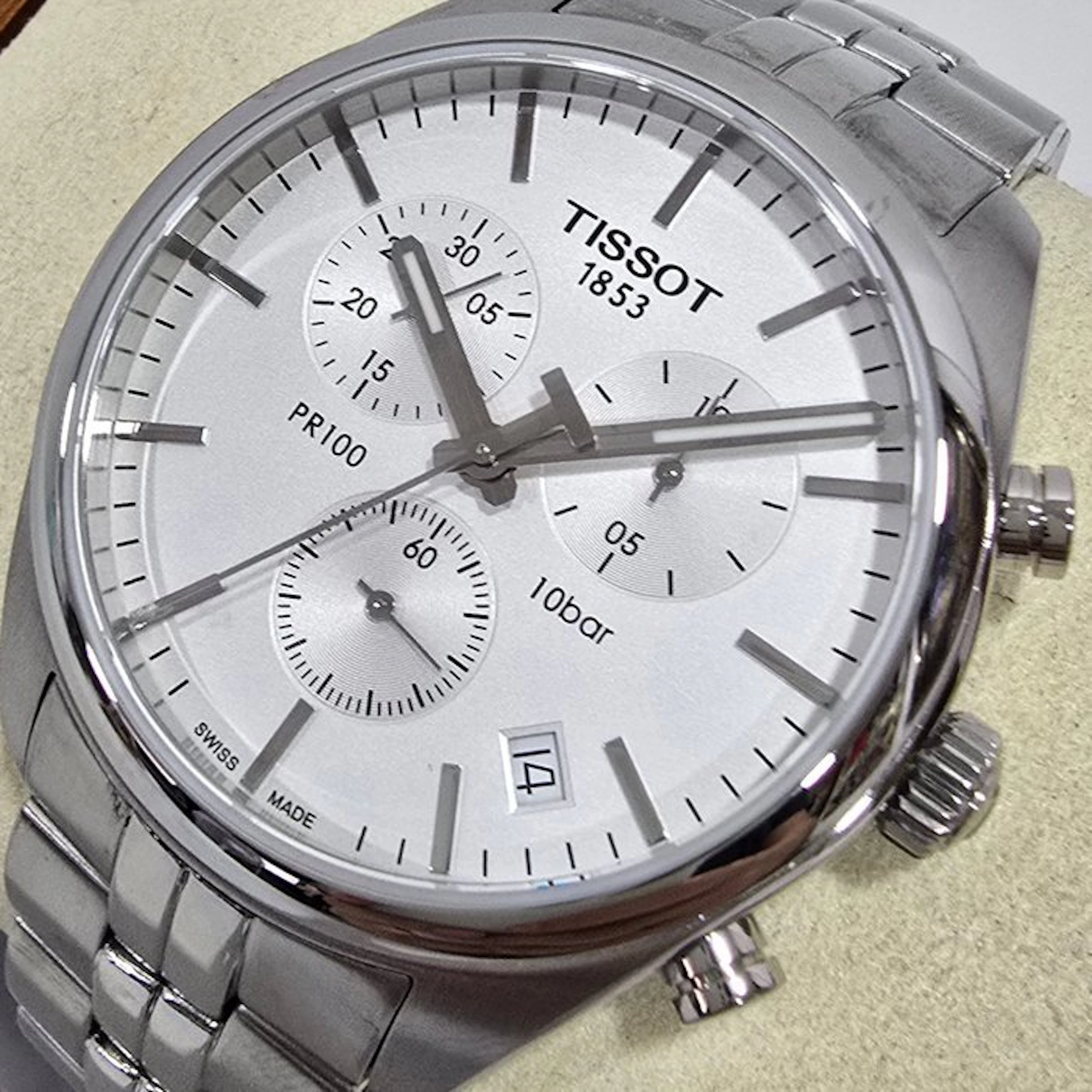 Tissot - PR 100 Chronograph - No reserve price...