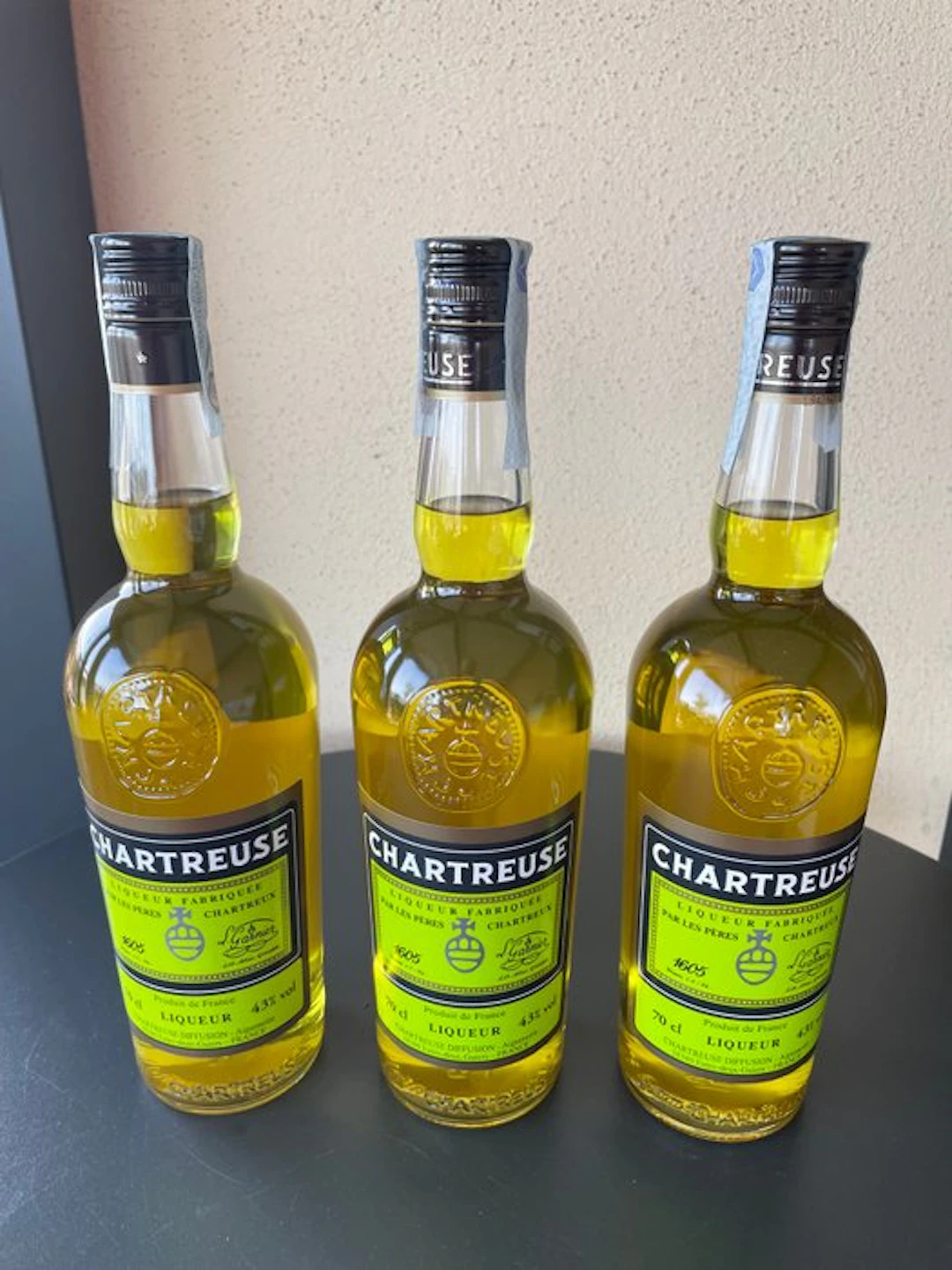 Chartreuse - Yellow - Aiguenoire - b. 2026 - 70cl - 3 bottles