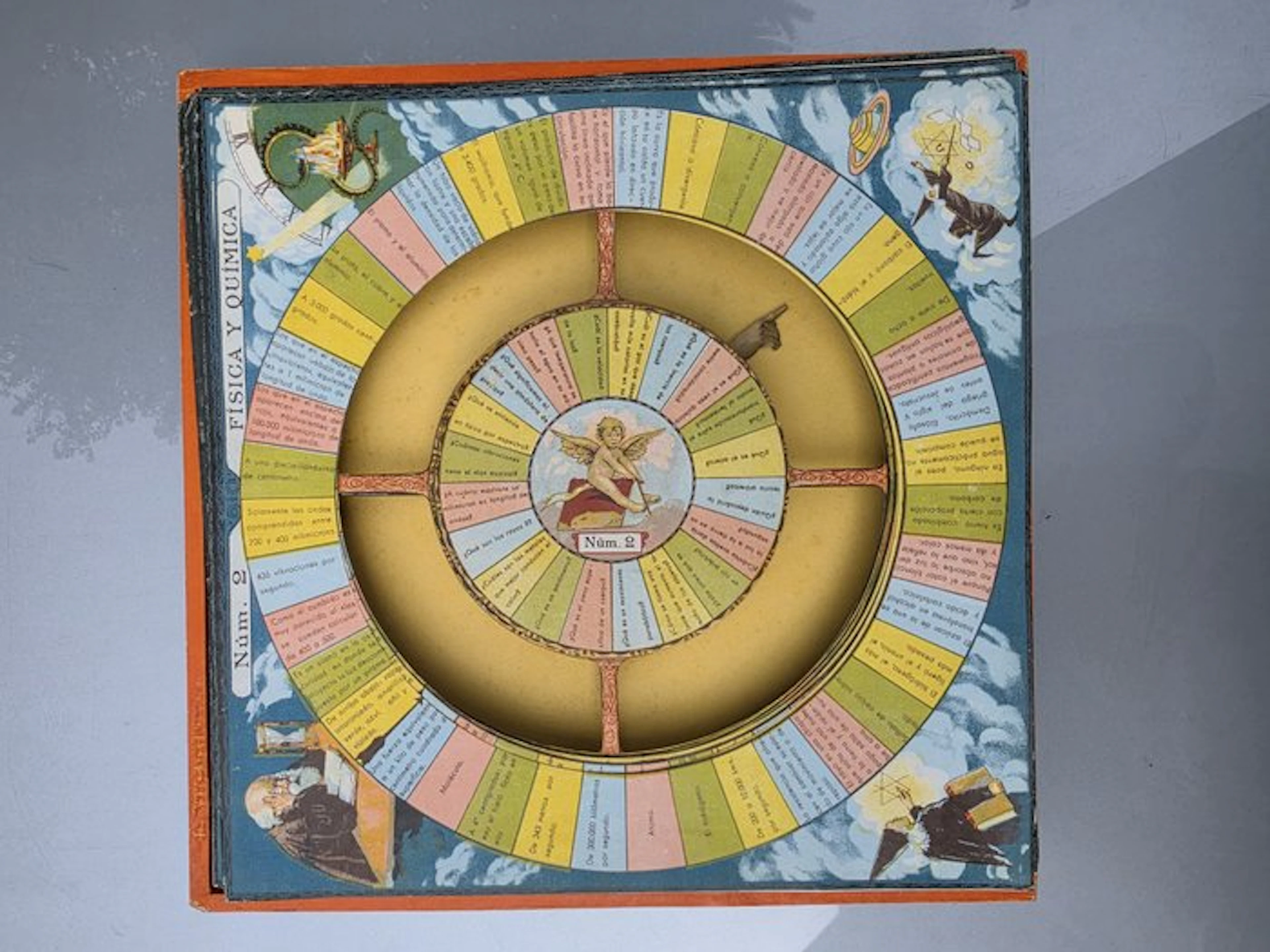 El Adivino Mágico - Tin toy - Spaanse Trivia spel...