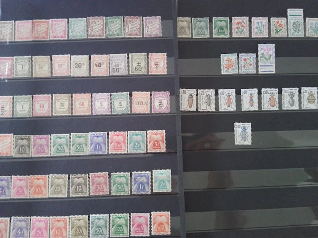 France 1893/1985 - Stamp collection France — mint revenue stamps