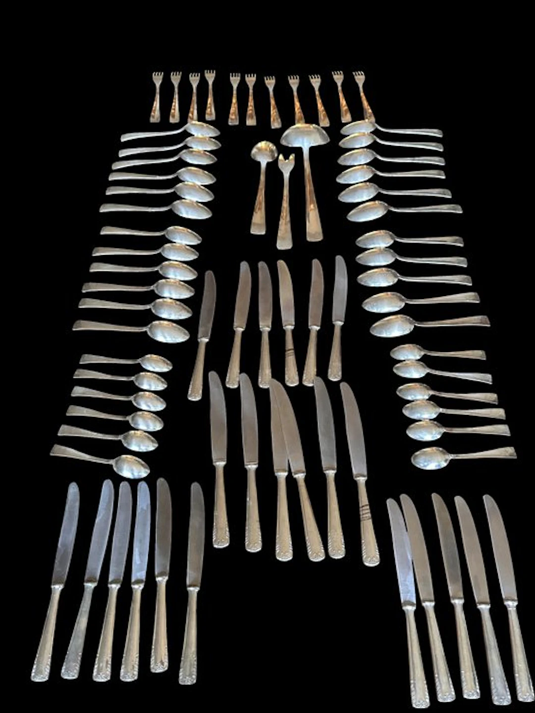 GEL.CROM - Cutlery set (71) - Silverplated