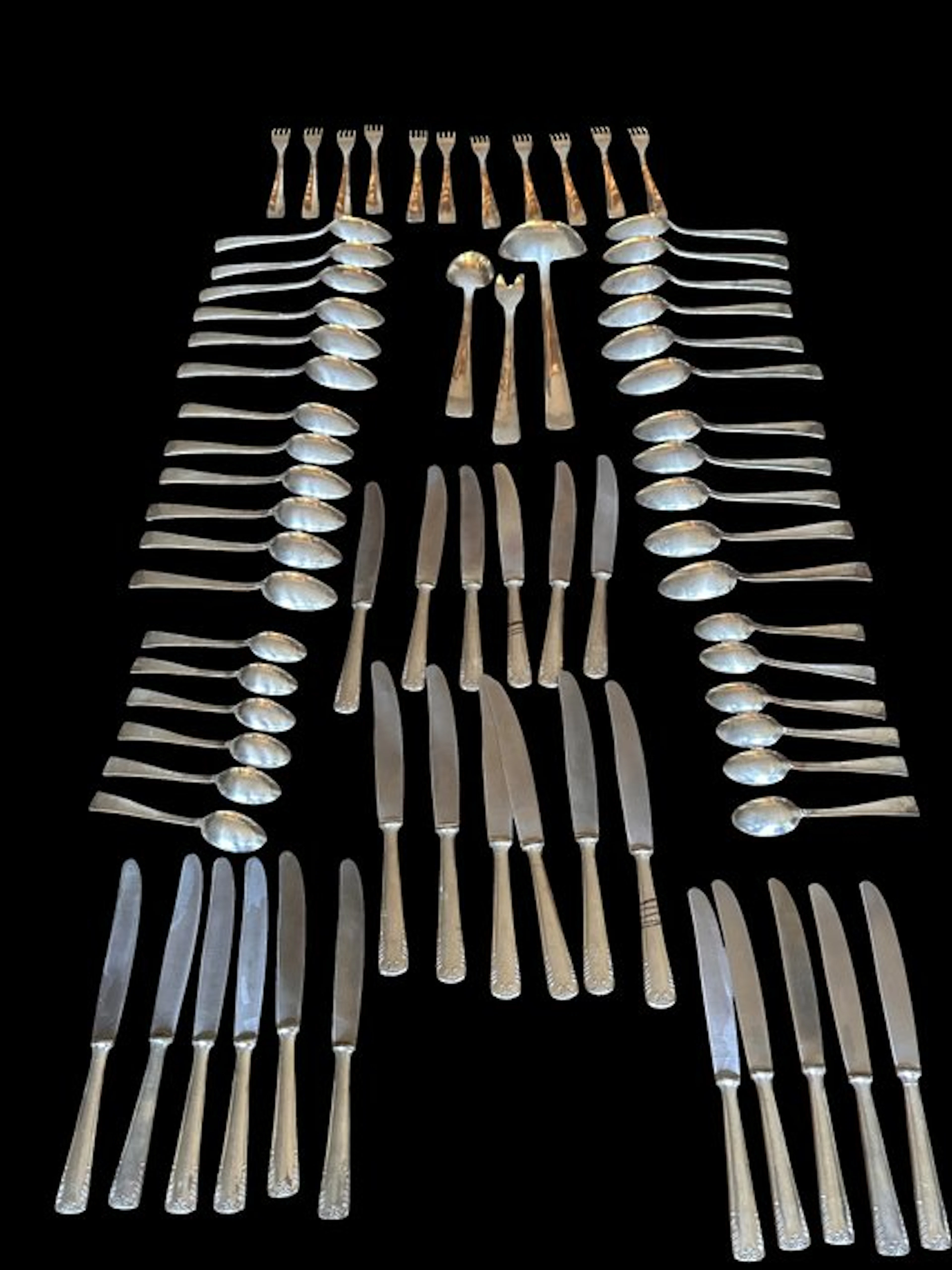 GEL.CROM - Cutlery set (71) - Silverplated