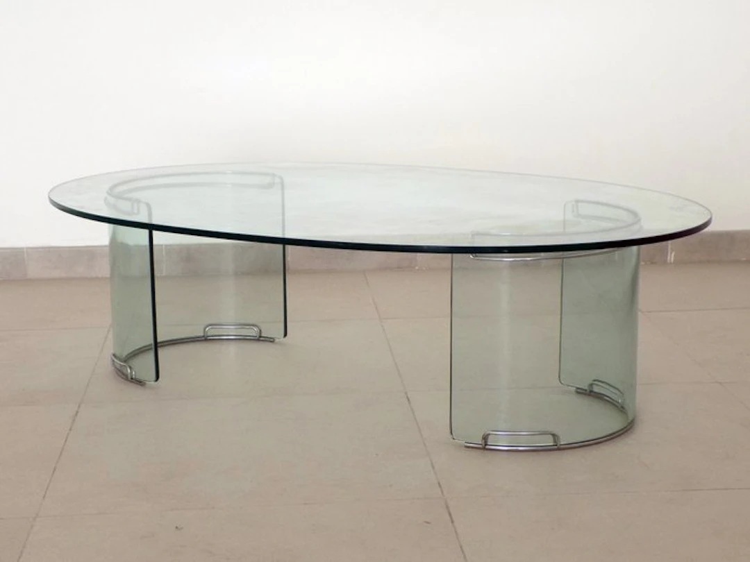 Gallotti & Radice - Luigi Massoni - Coffee table - Adam - Glass