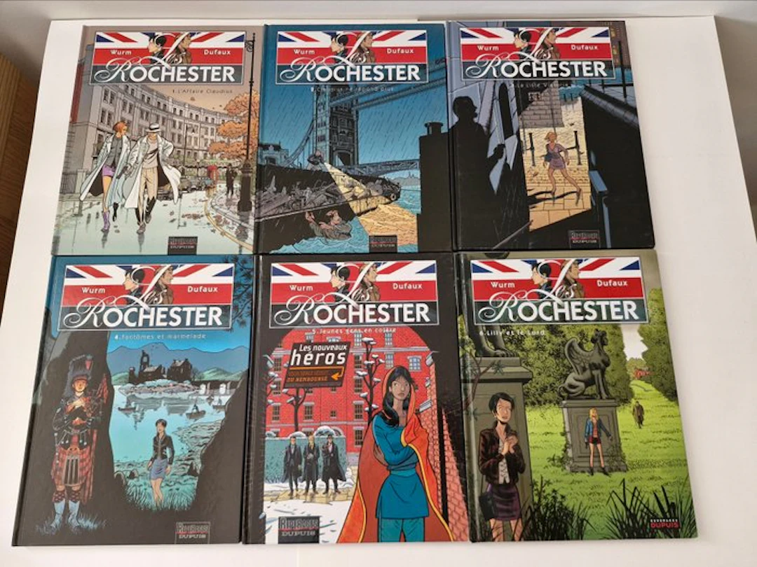 Les Rochester T1 à T6 - Série complète - 6x C - EO/Ré - 6 Album - 2006/2009
