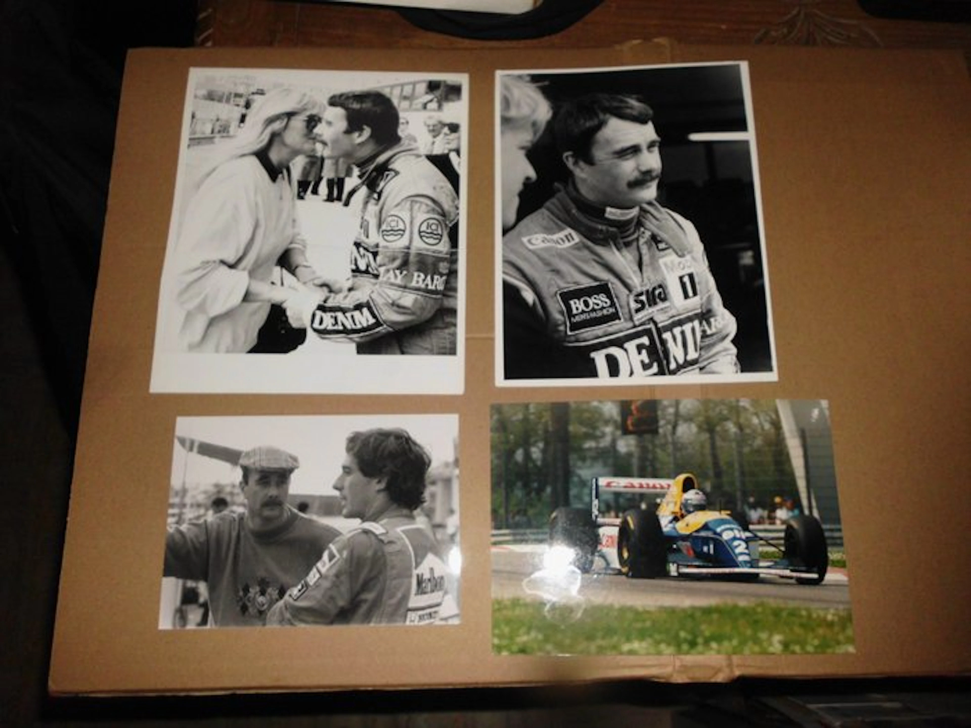 Brochure - Nigel Mansell - Lotto Fotografie F1 Williams