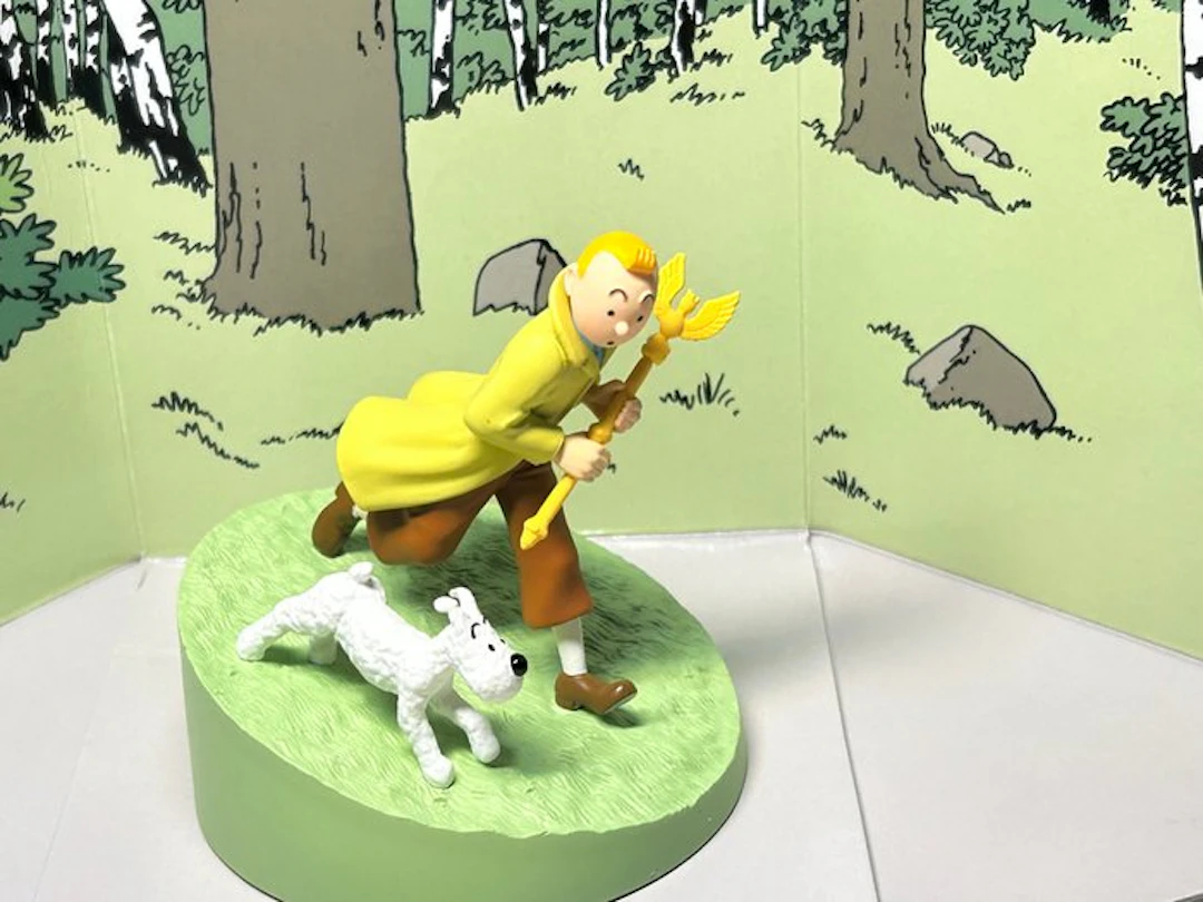 Tintin - Diorama Moulinsart - Tintin Sceptre
