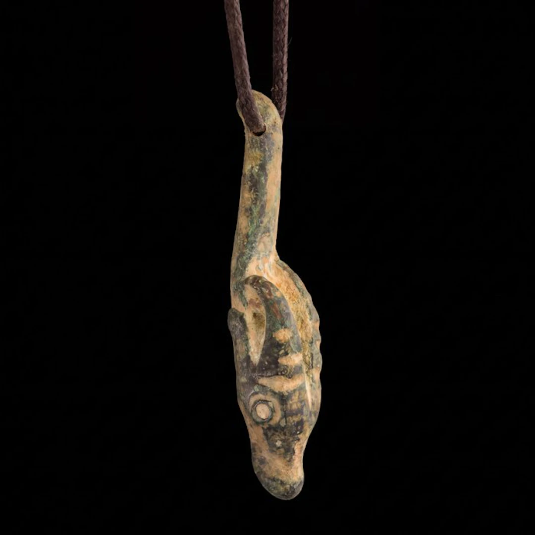 Ancient Roman Bronze Rare Jupiter-Ammon Mythological...