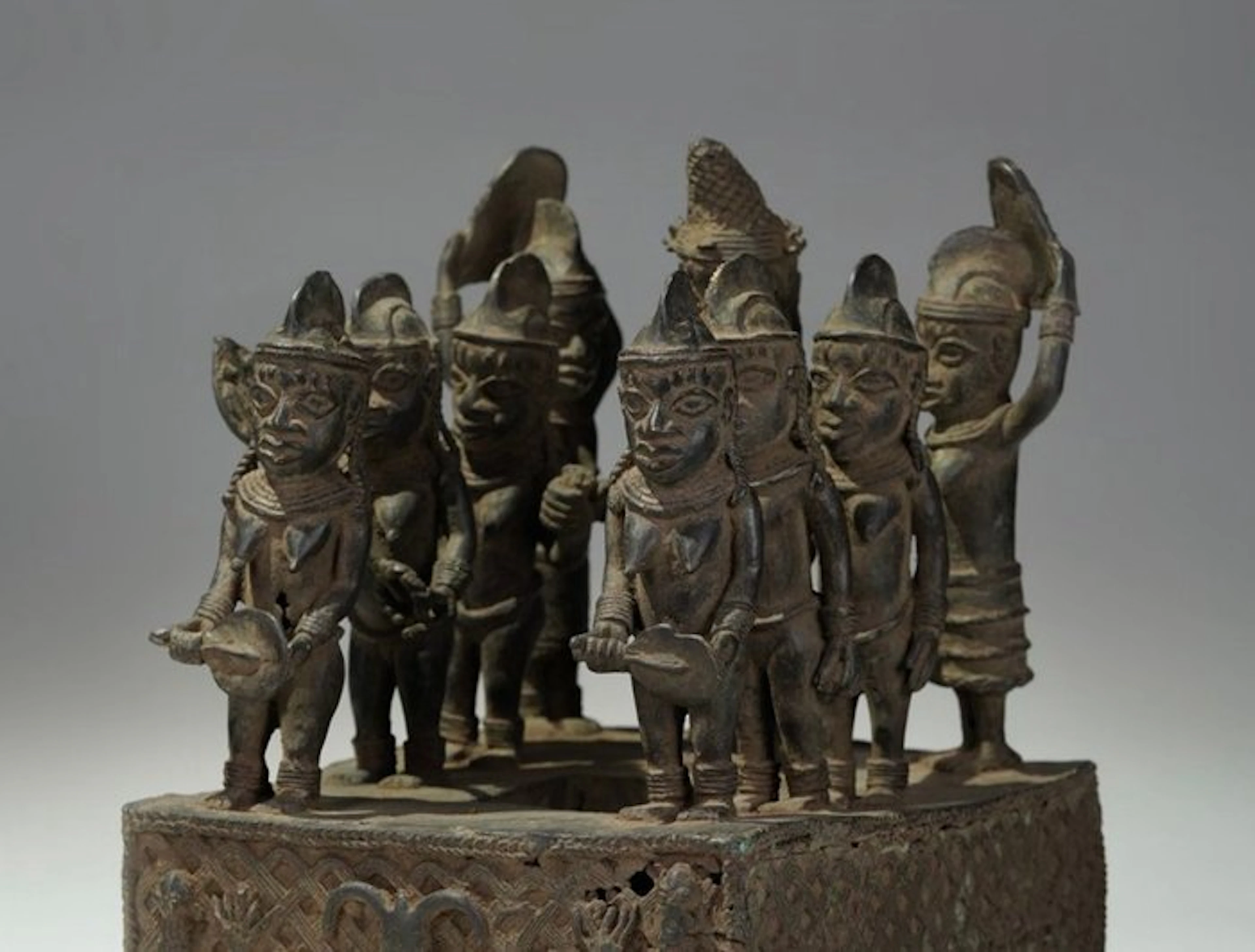 A bronze sculpture - Benin - Nigeria