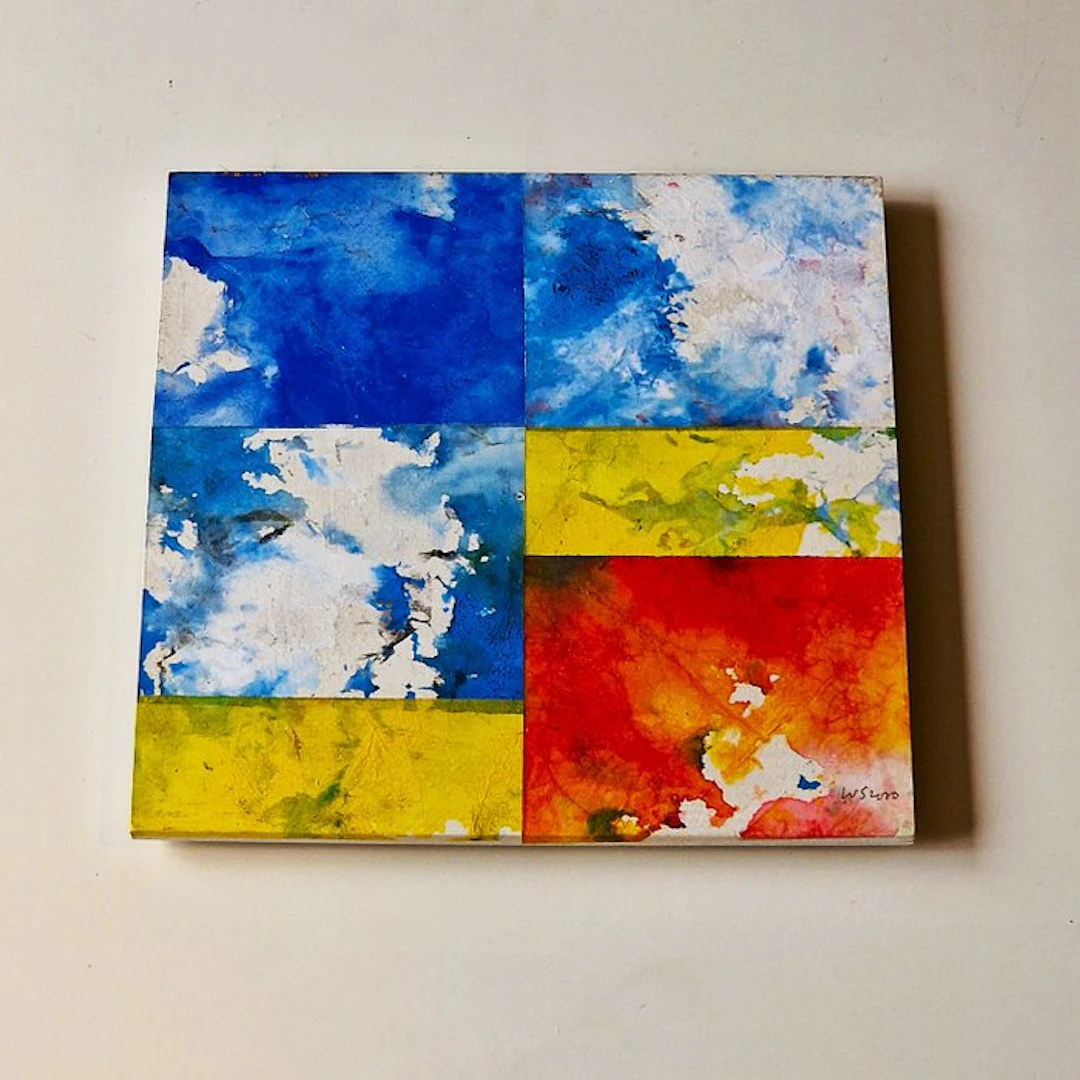 Willem Snitker (1938-2015) - "Sky sculpture / clouds above Bevagna