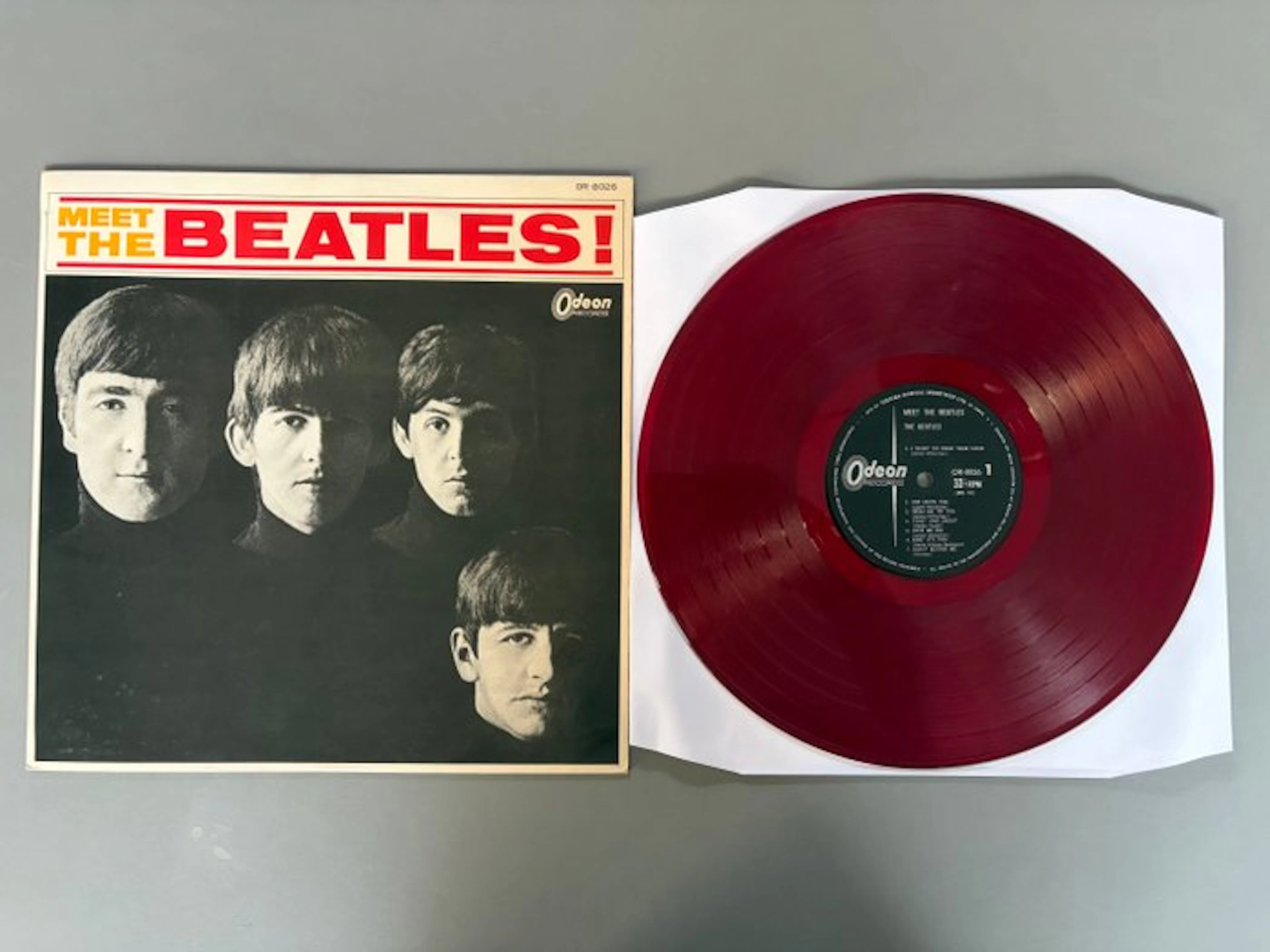 Beatles - Meet the Beatles (Japanese Red Vinyl!!!) - LP...