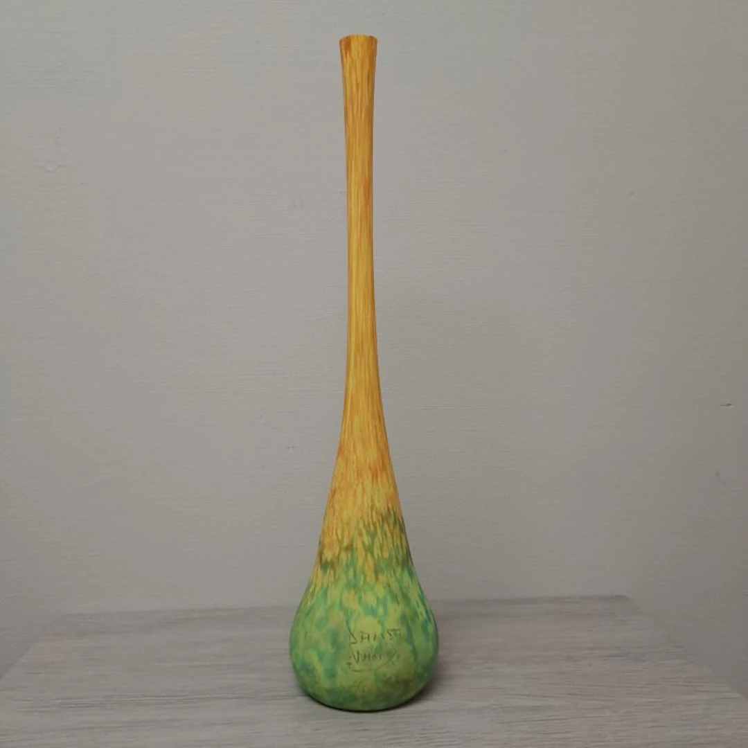 Daum Frères - antonin daum(1864-1930) - Vase - Glass...