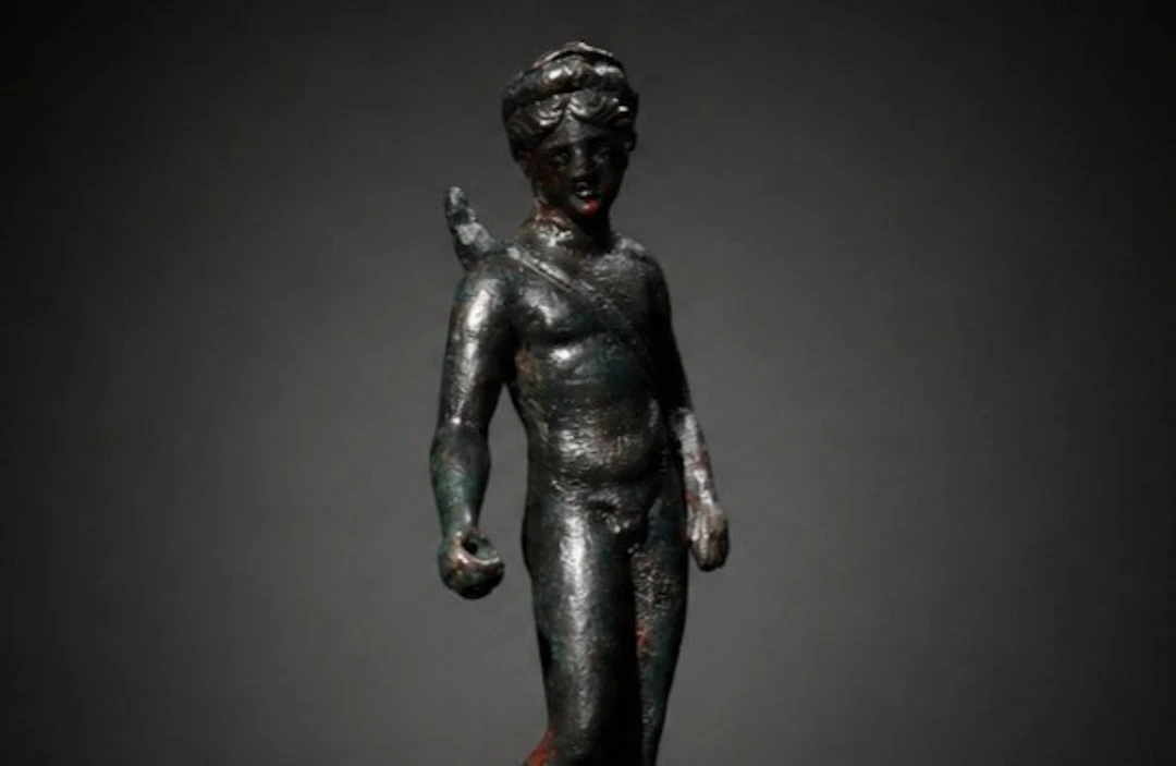 Ancient Roman Huge bronze Apollo, 10.5 cm high. - 10.5 cm