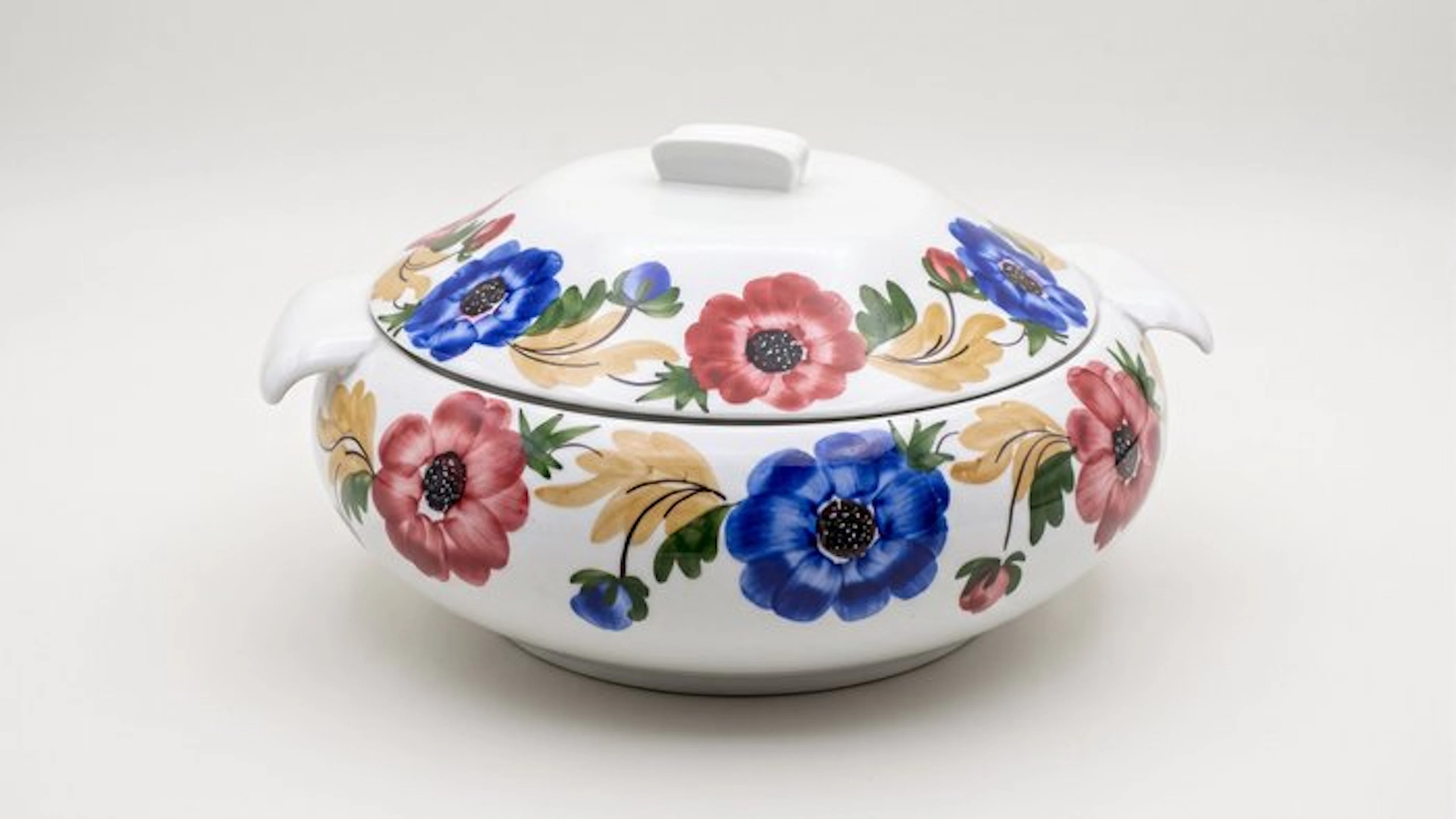 Richard Ginori - Gio Ponti - Soup bowl - Anemoni - Enamel - Mondovì