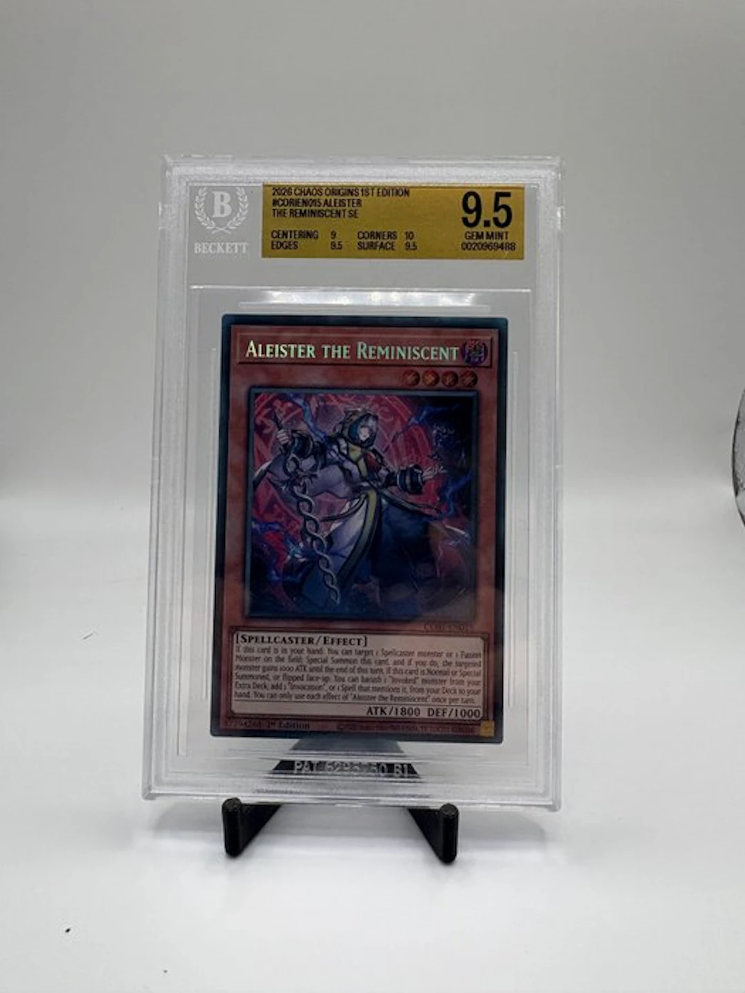 Konami - 1 Graded card - Yu-Gi-Oh! - Aleister the Reminiscent First edition