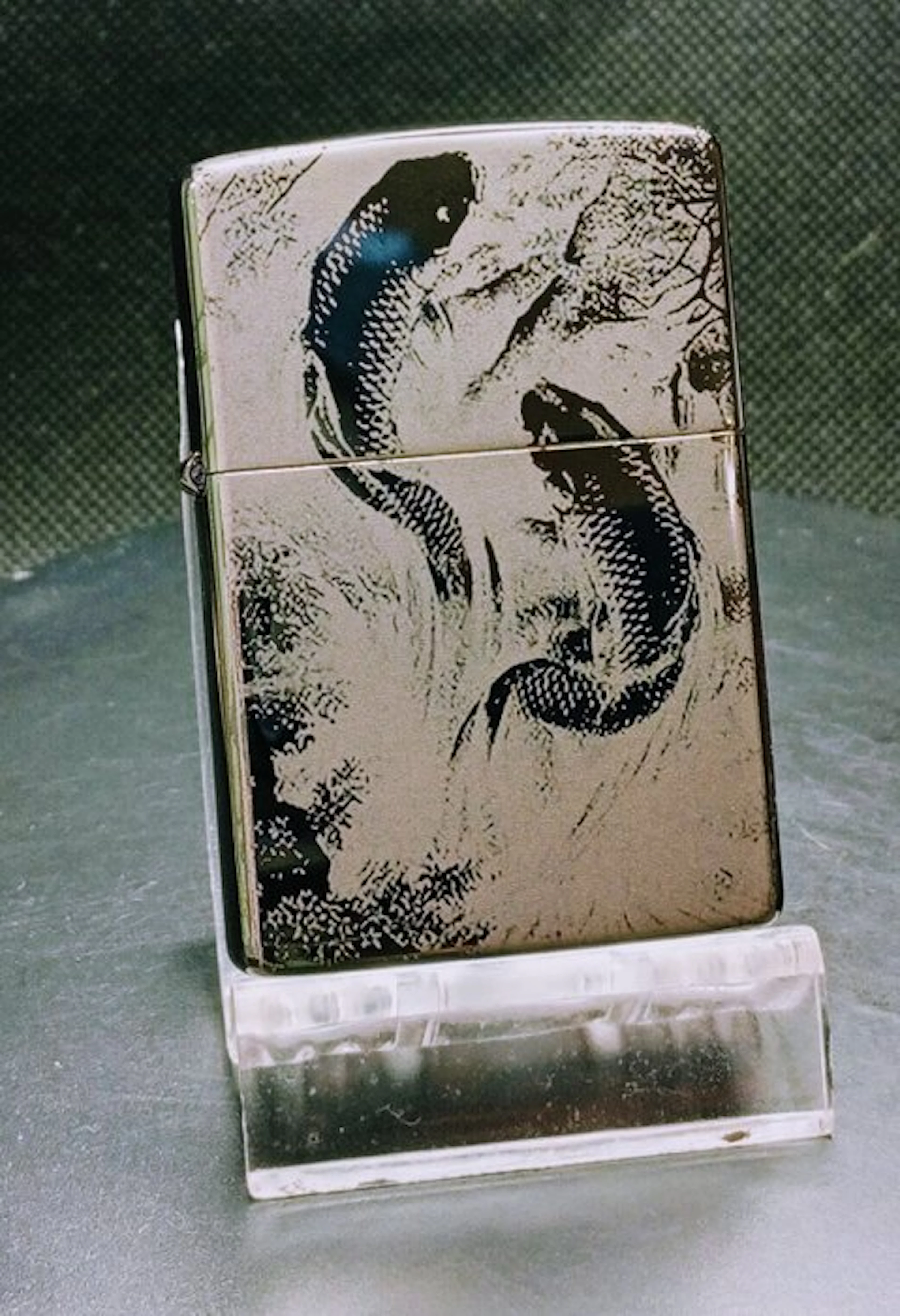 Zippo - Zippo Ice High Gloss - No reserve price - Pocket lighter - Brass, Steel