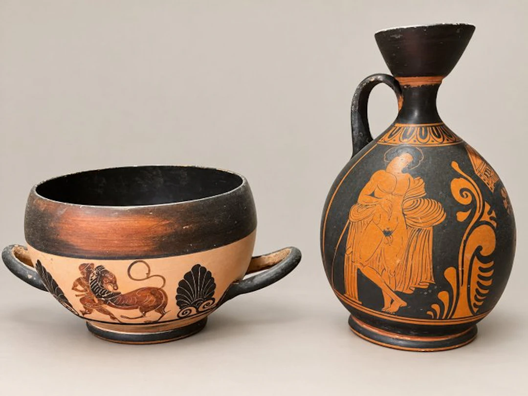 Vase (2) - Earthenware