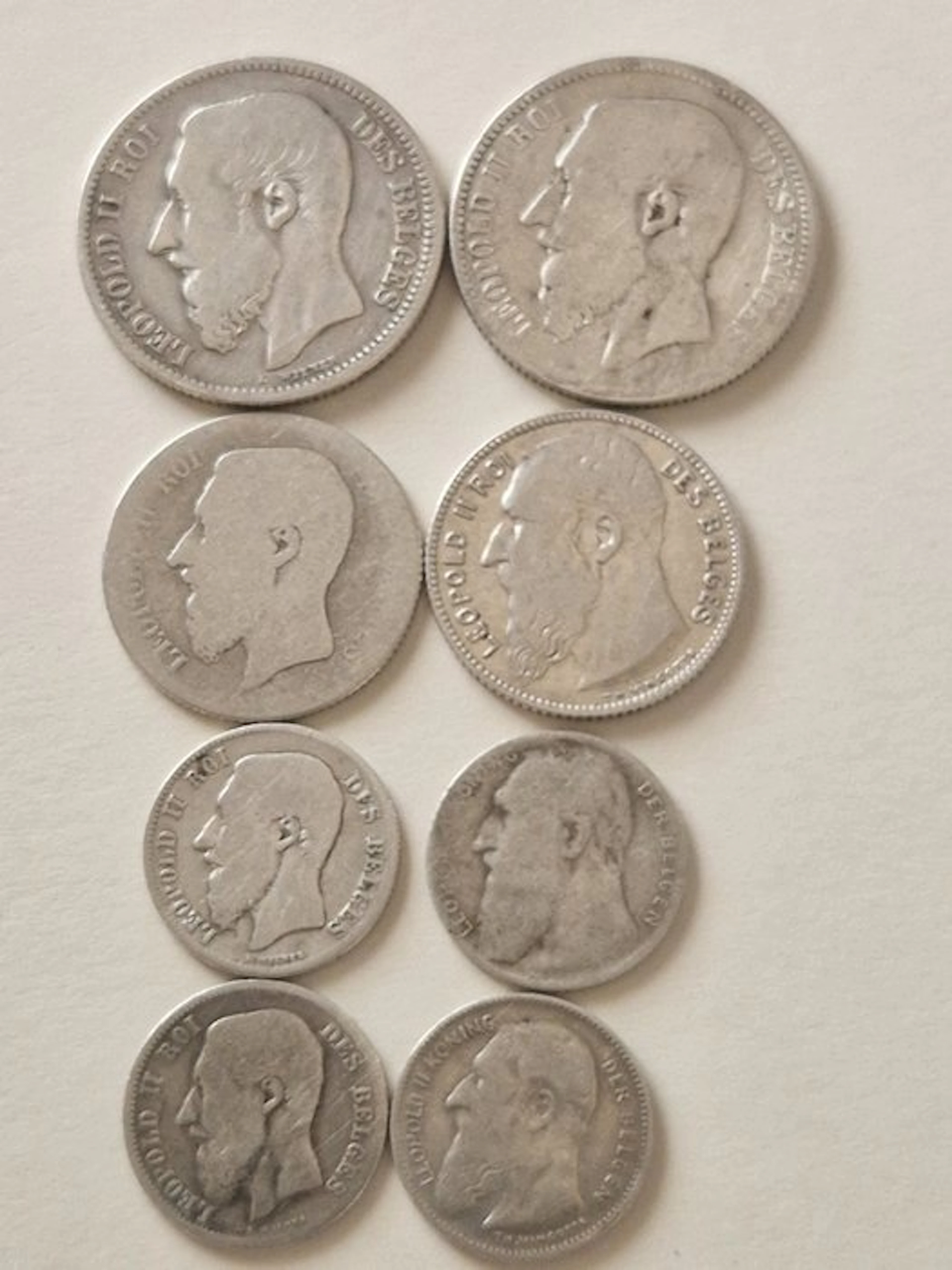 Belgium. Leopold II. Franc 1867 (Zonder minimumprijs)