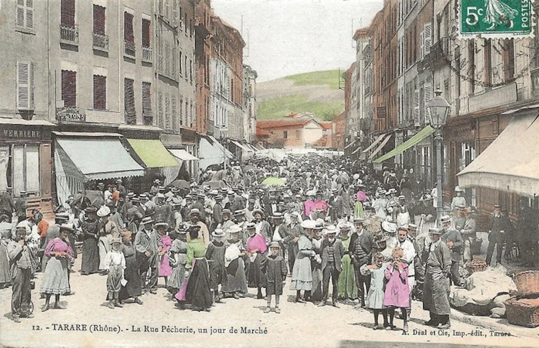 France - Selection of beautiful antique postcards of France (60)