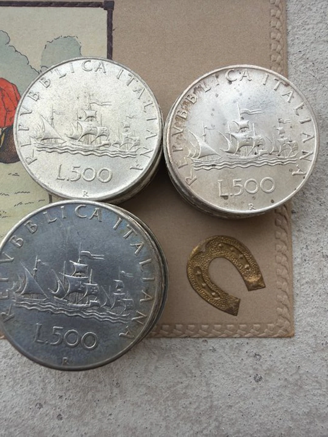 Italy. 500 Lire 1960 (20 monete) (No reserve price)