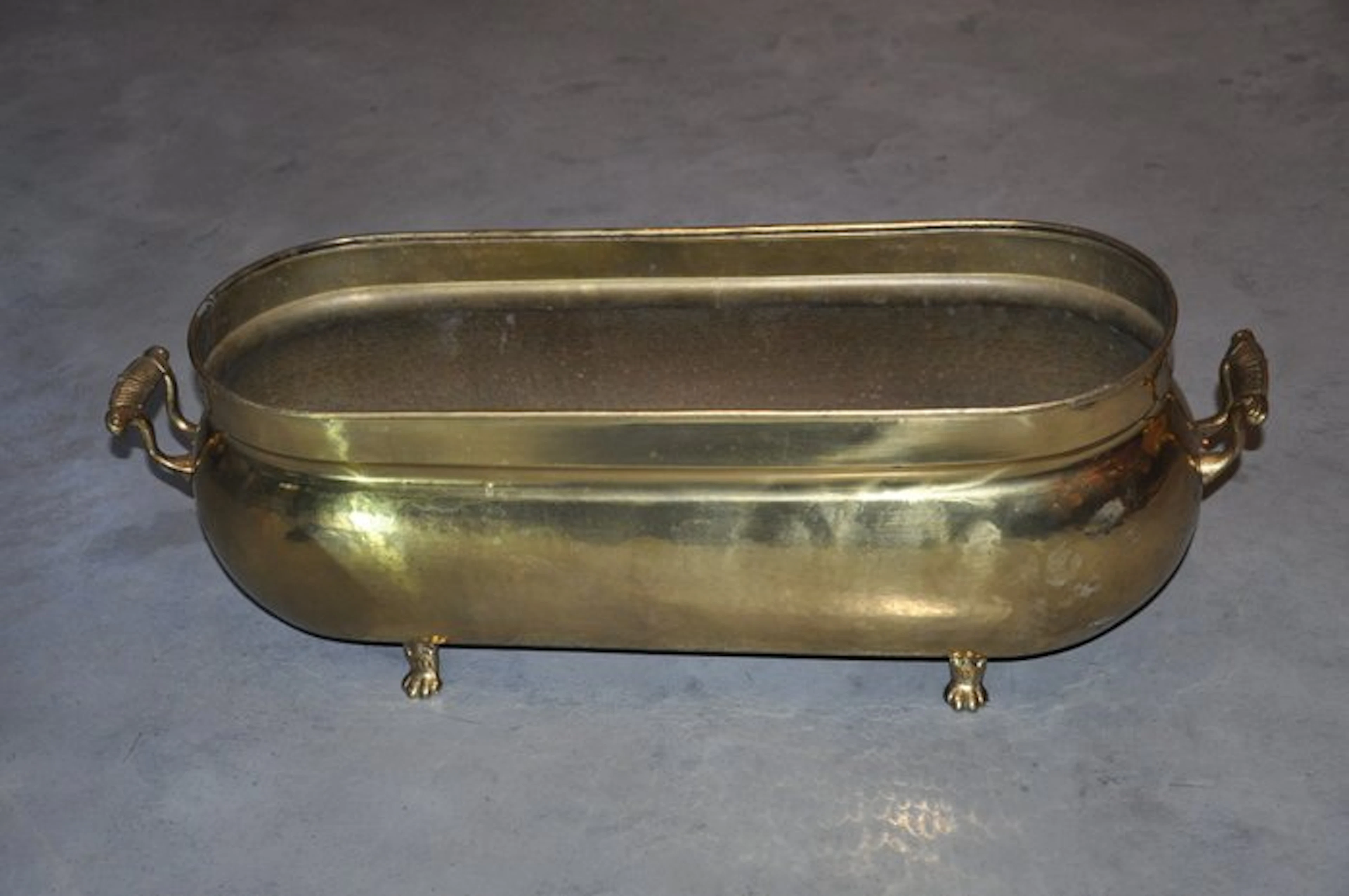 Jardinière - Copper - hammered planter