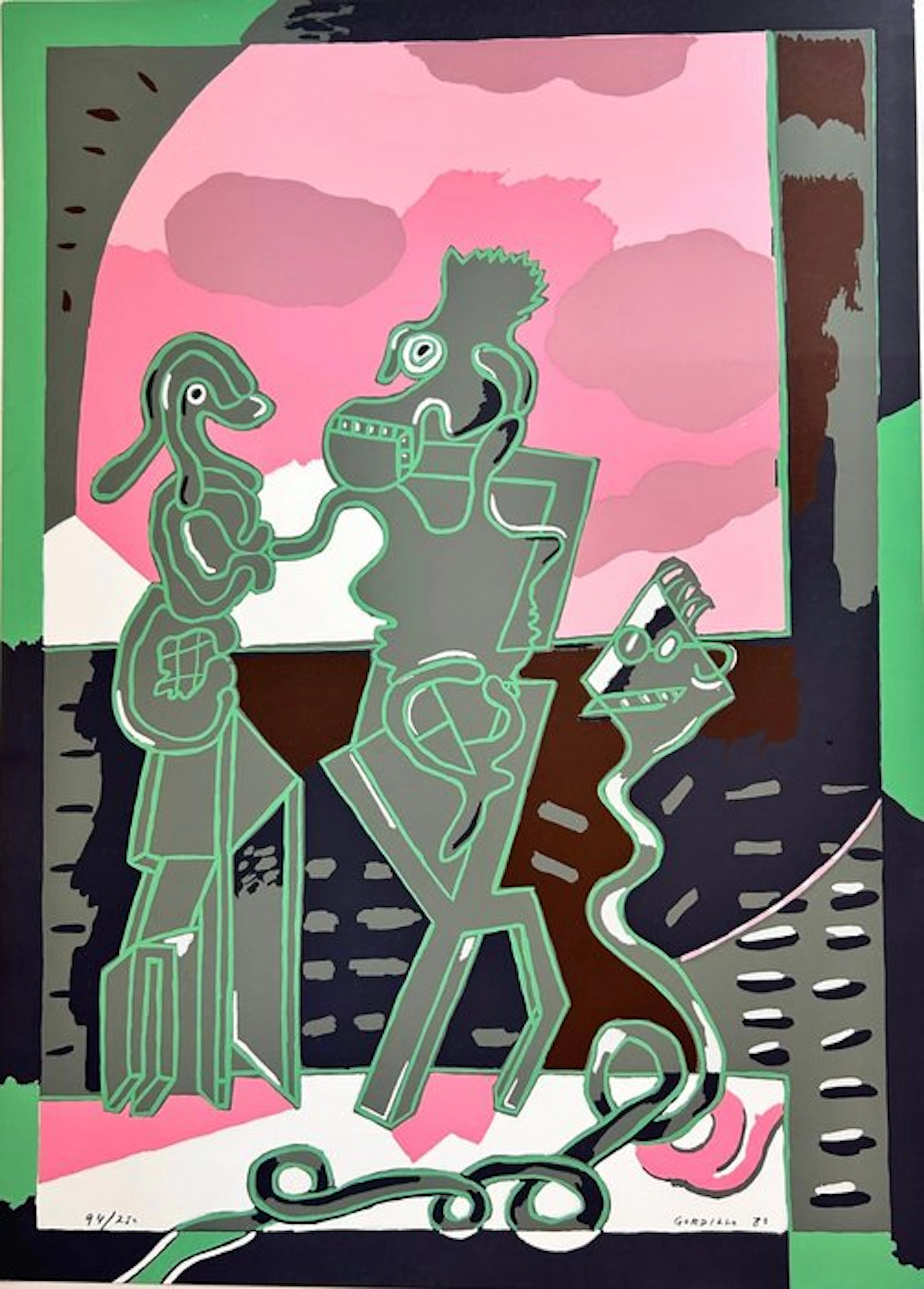 Luis Gordillo (1934) - Sin título