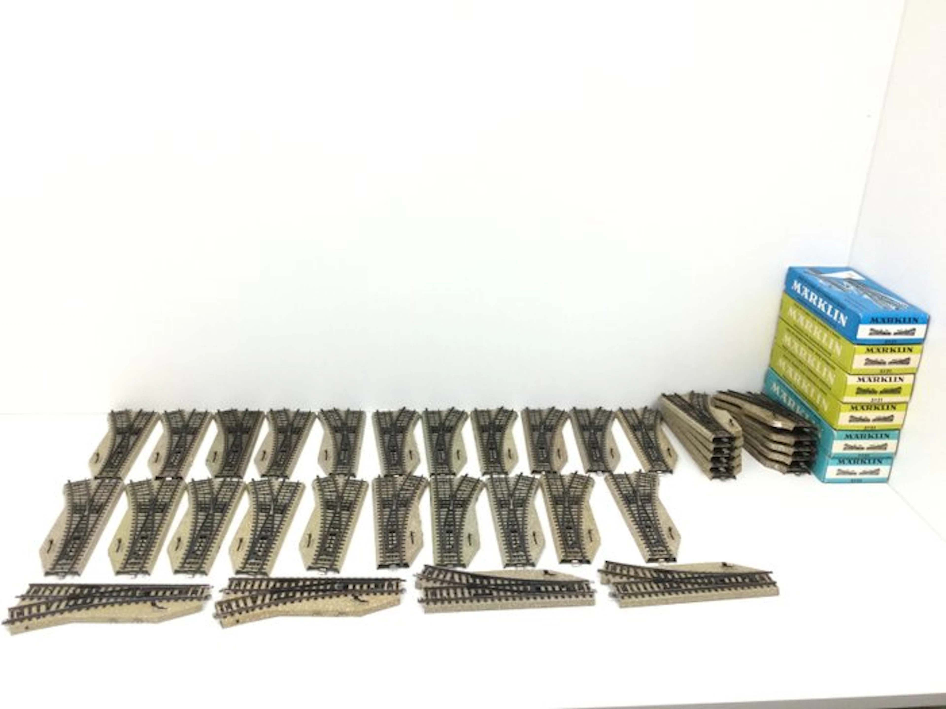 Märklin H0 - 5122/5123/5222/5223 - Model train tracks...