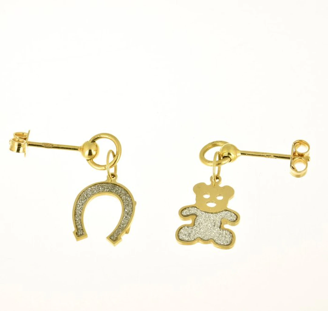 Earrings - 18 kt. Yellow gold