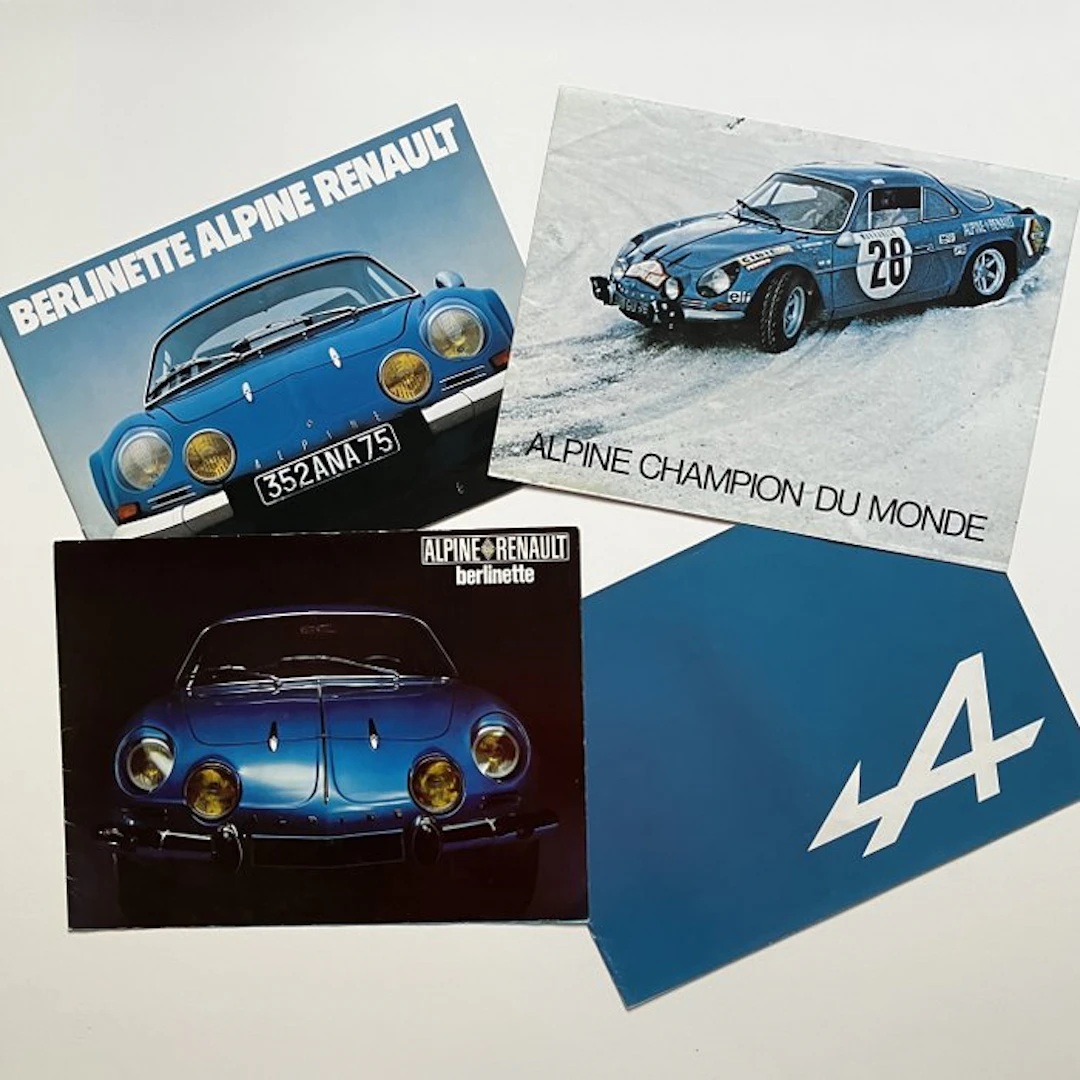 ALPINE-RENAULT A110 Berlinette - Brochure - 1969-74