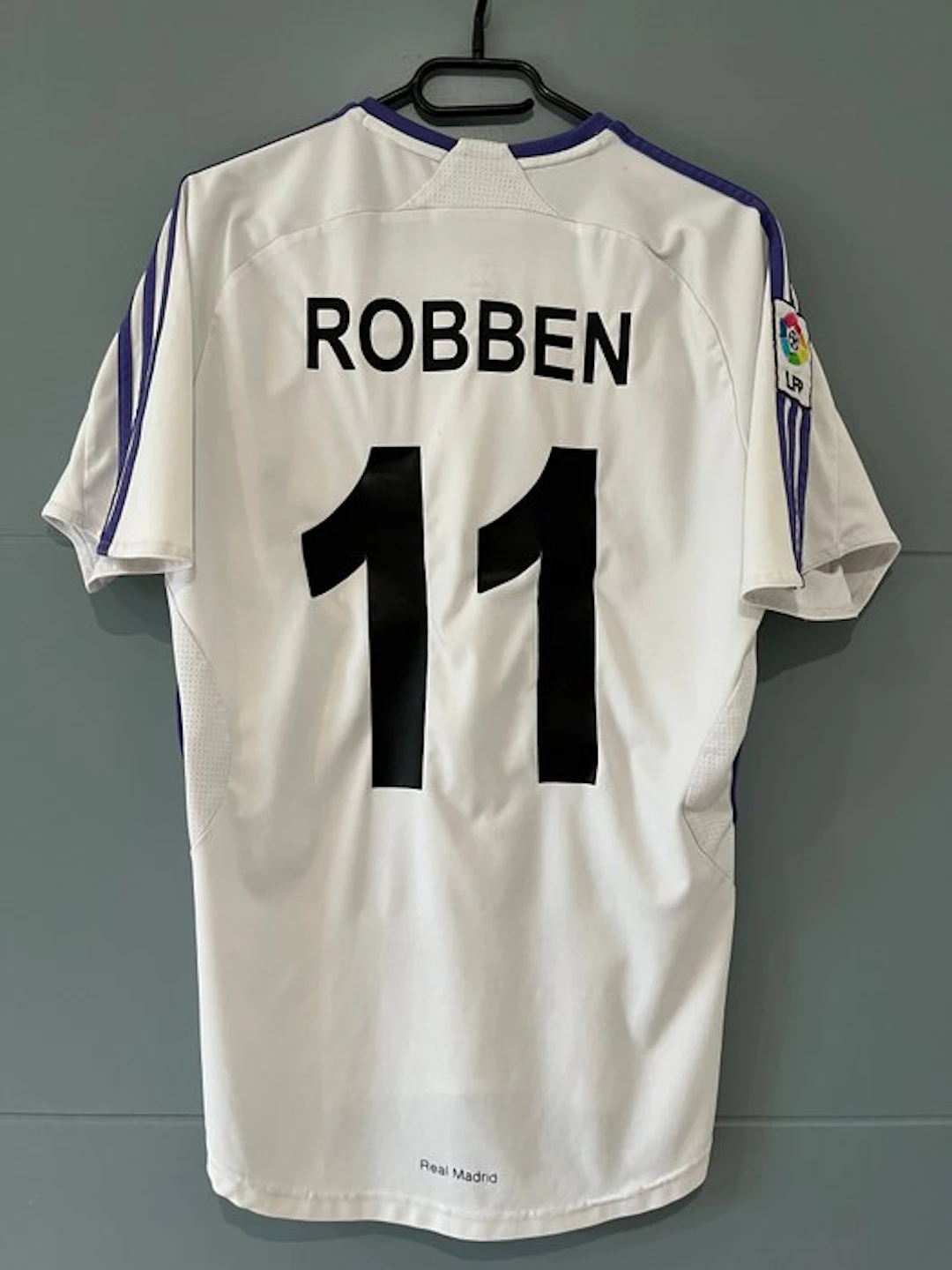 Real Madrid - arjen robben - 2007 - Football jersey