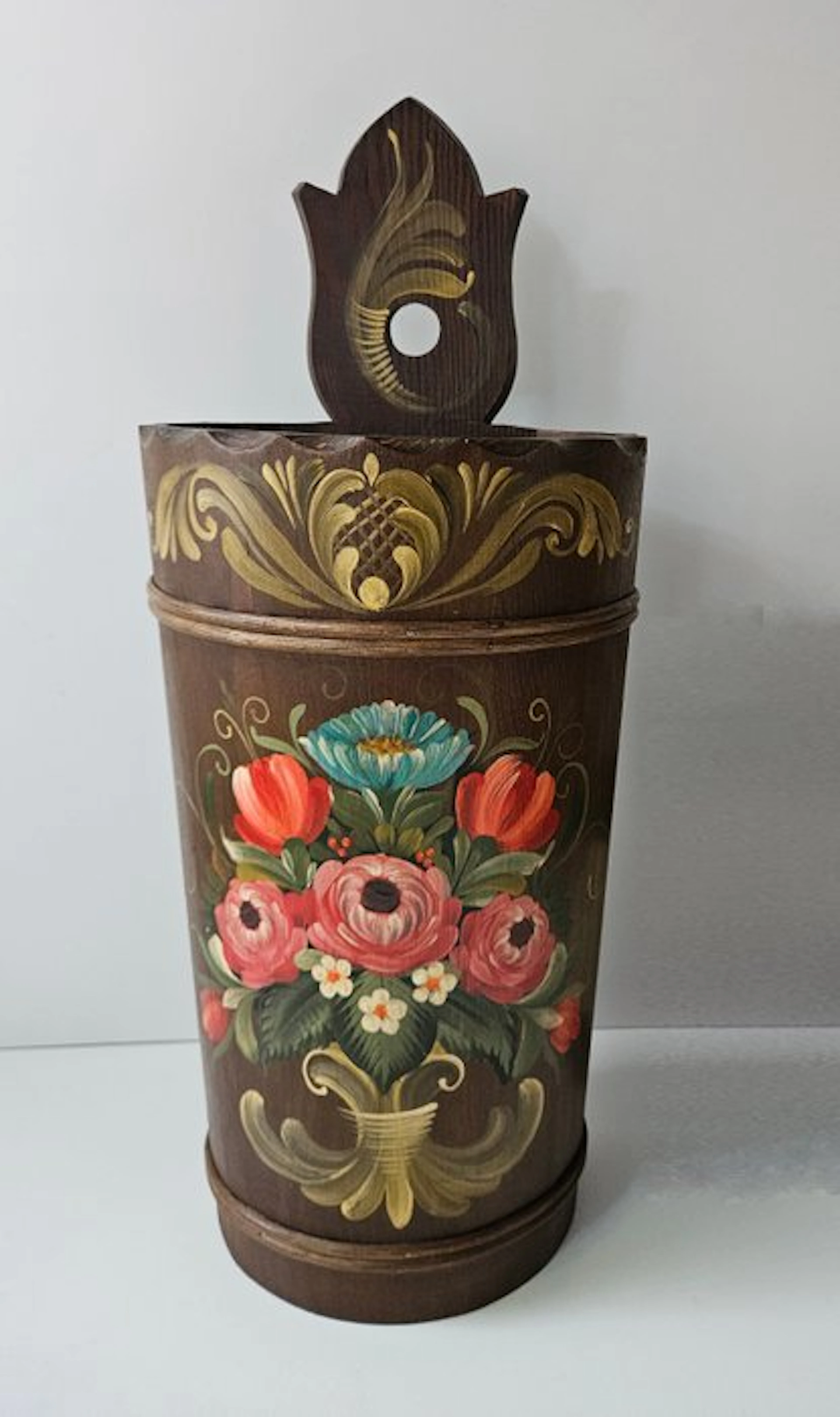 Beierse Boerenvolkskunst Paraplubak - Rack - Wood