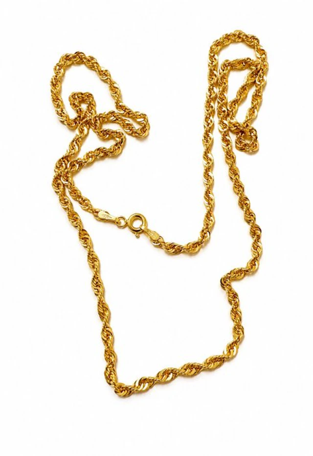 Necklace - 18 kt. Yellow gold - Funetta 50 cm - 3.00 g