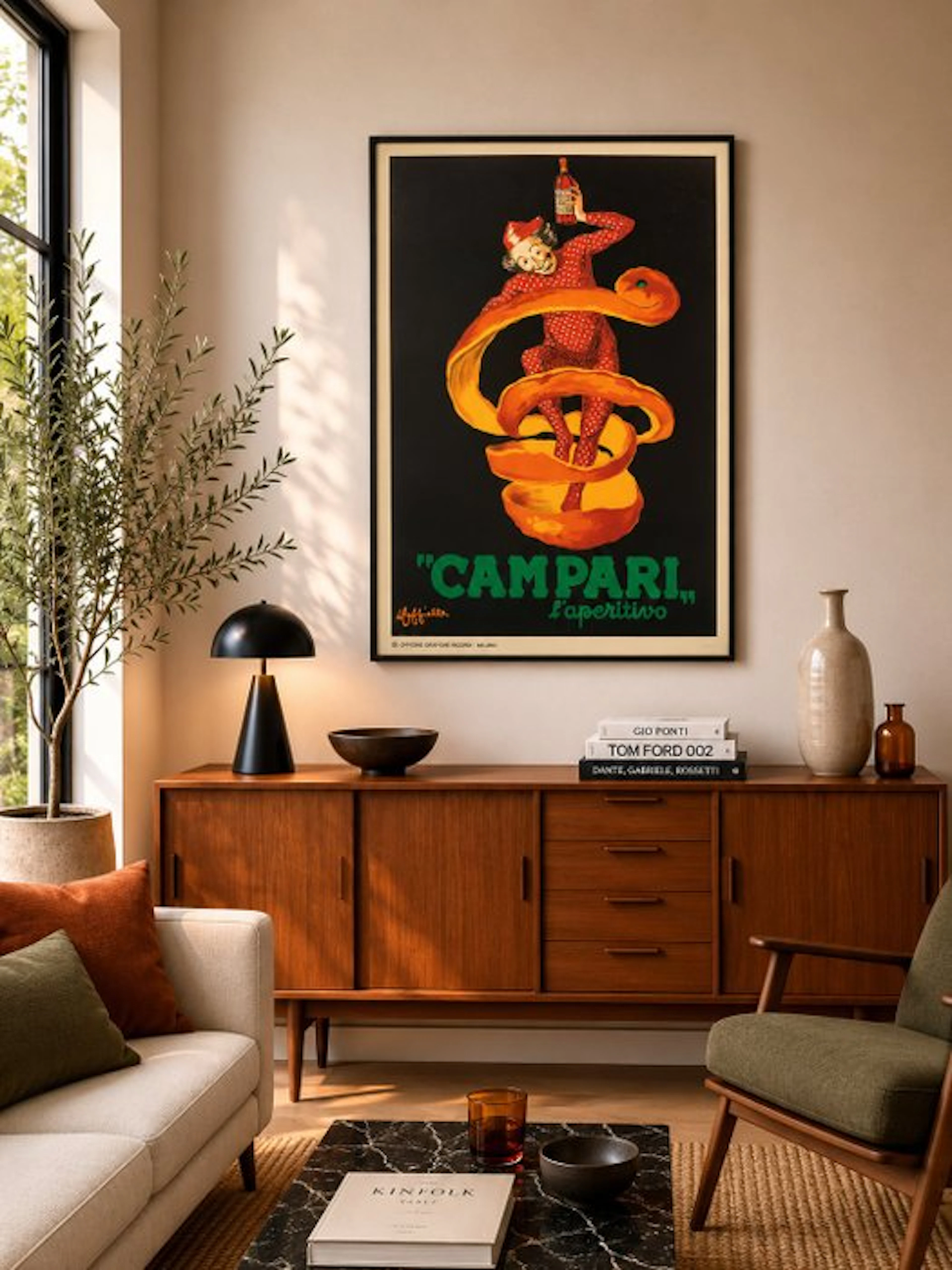 Leonetto Cappiello - CAMPARI L'APERITIVO - SPIRITELLO...