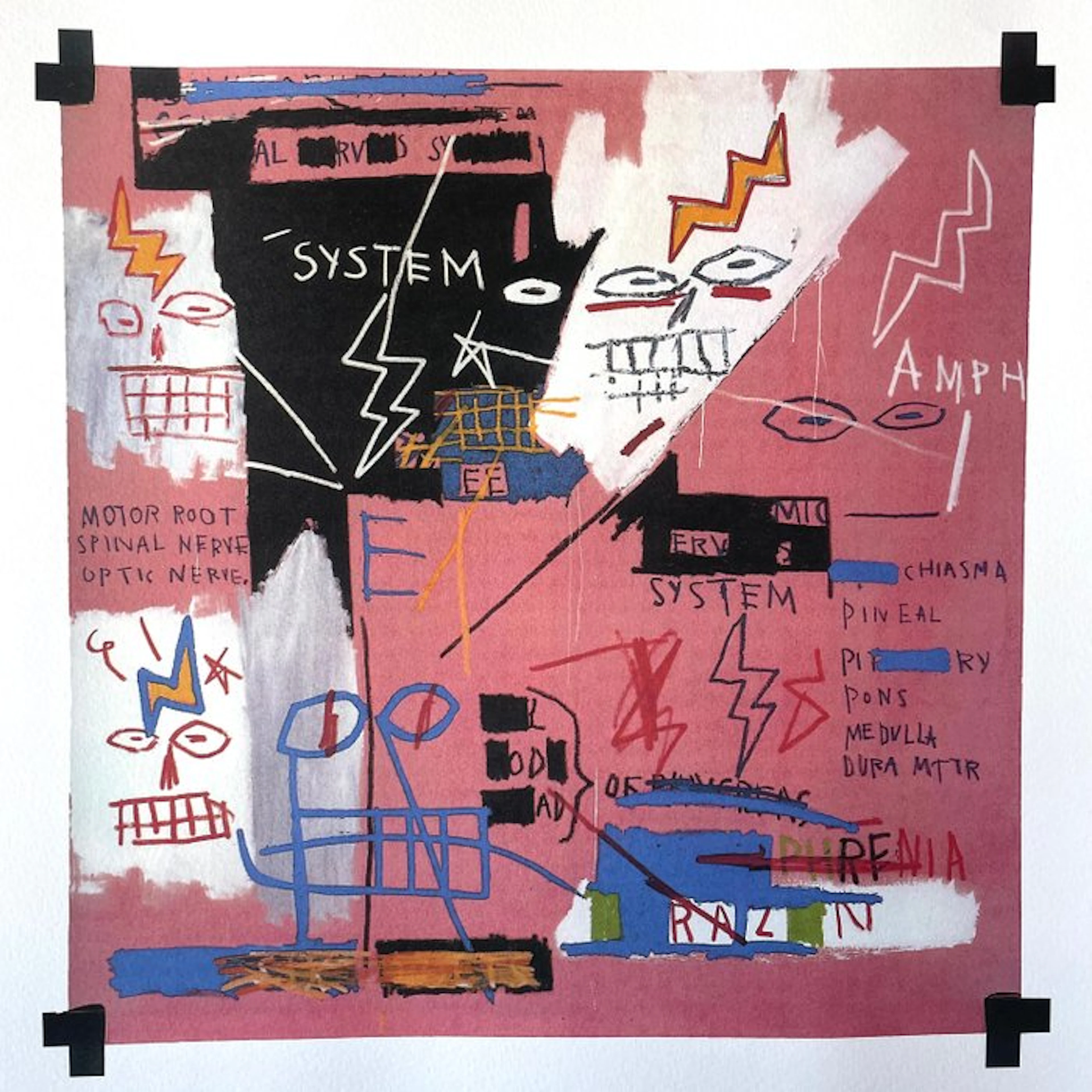Jean-Michel Basquiat (1960-1988) - Six Fifty - Artestar licensed print
