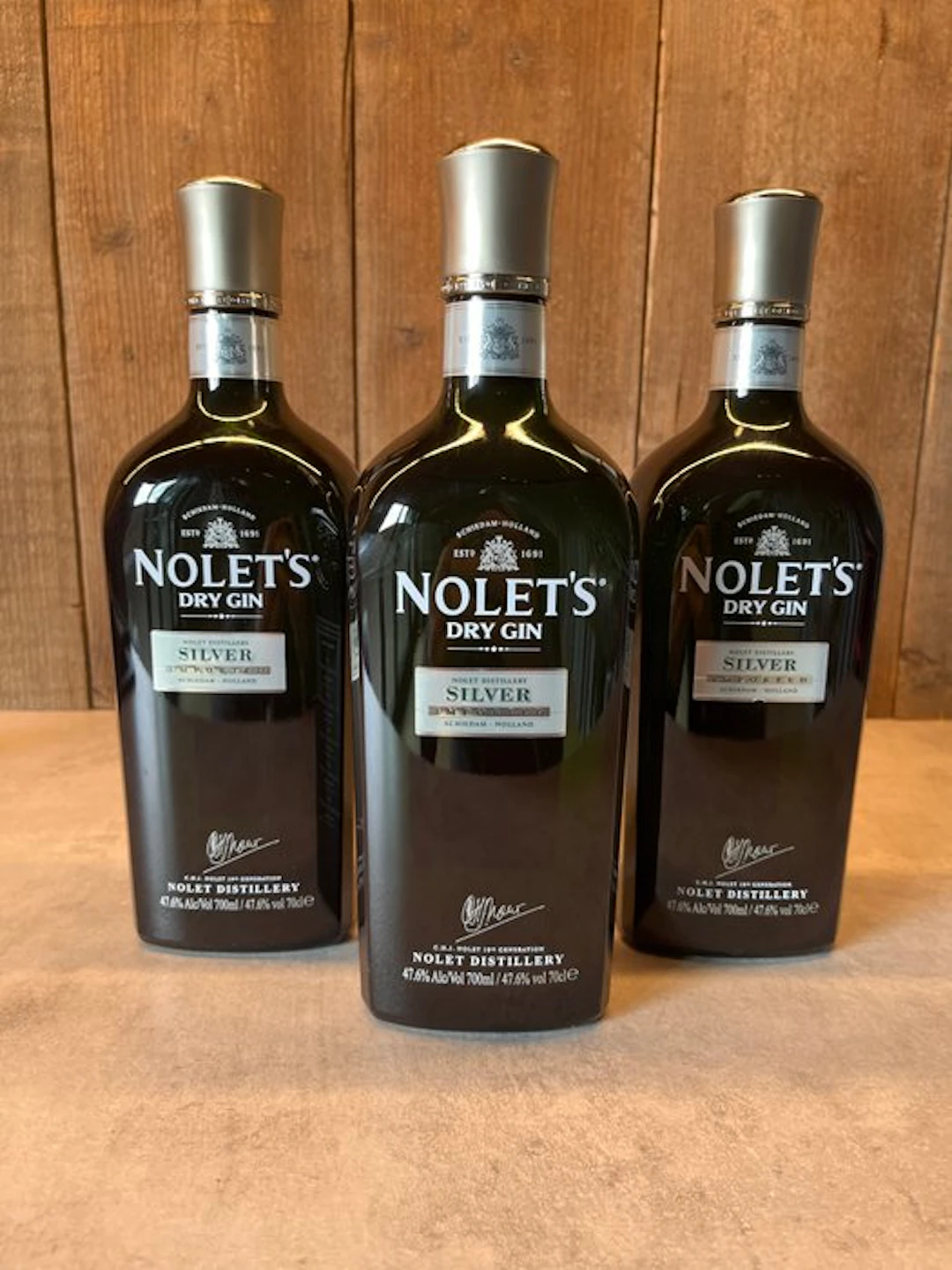 Nolet Distillery - Silver - 70cl - 3 bottles