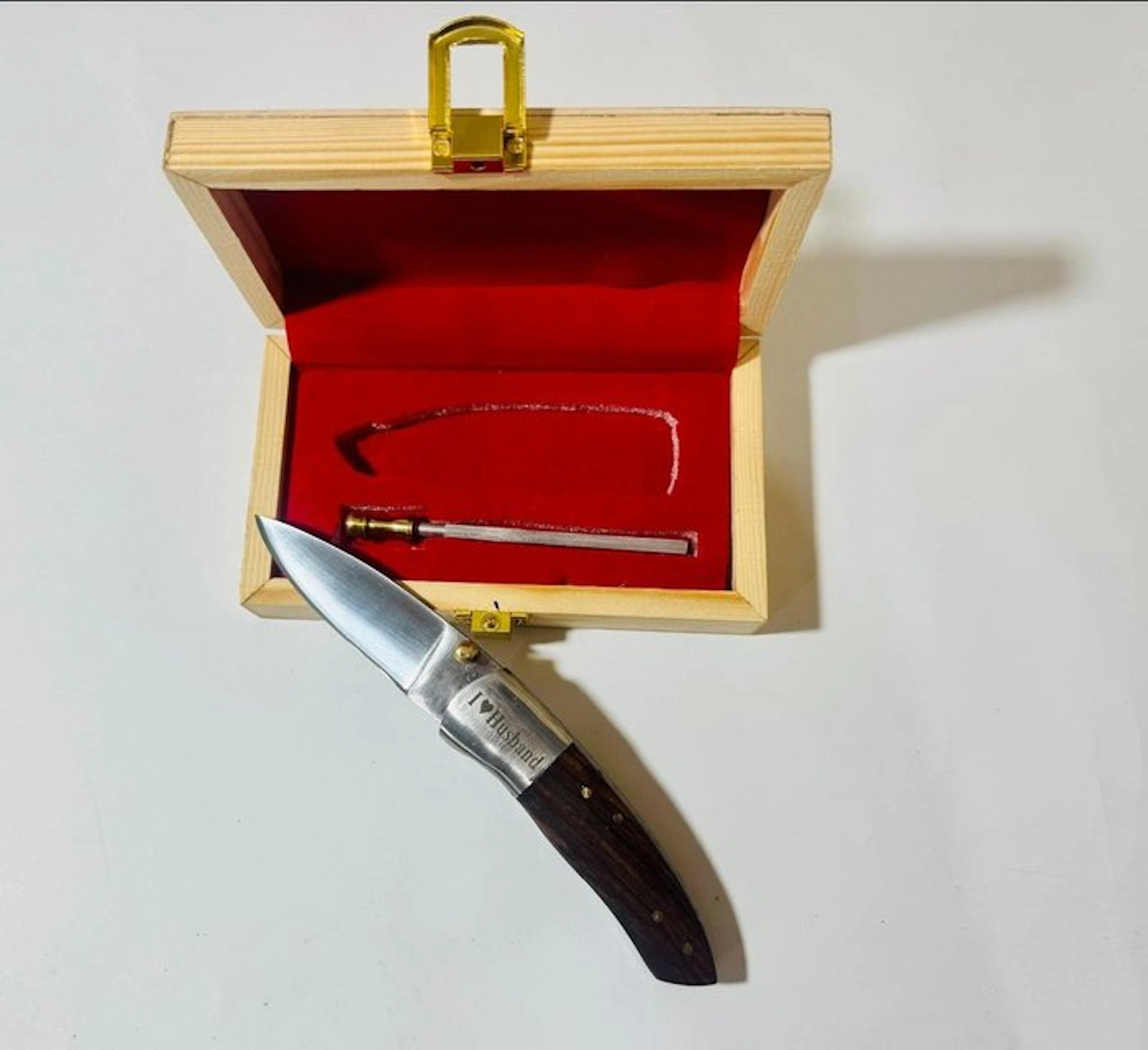 Hekito - Pocketknife Arts & Crafts style - Handmade Knife FK 01