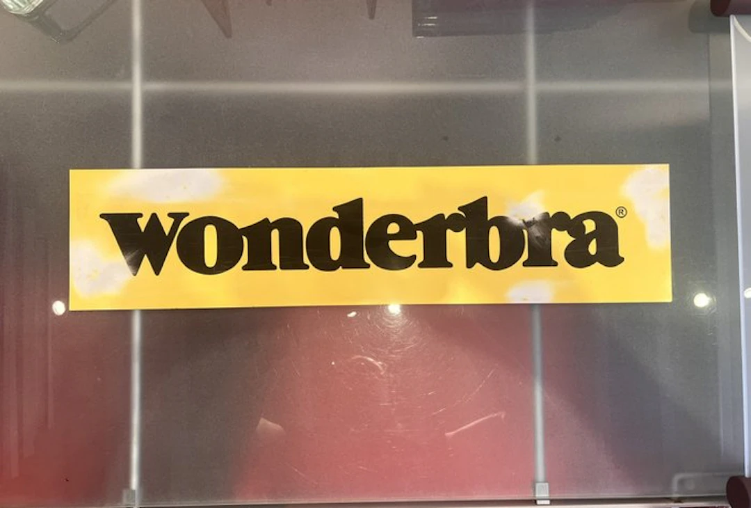 Wonderbra - Wonderbra advertising plaque - Advertising...