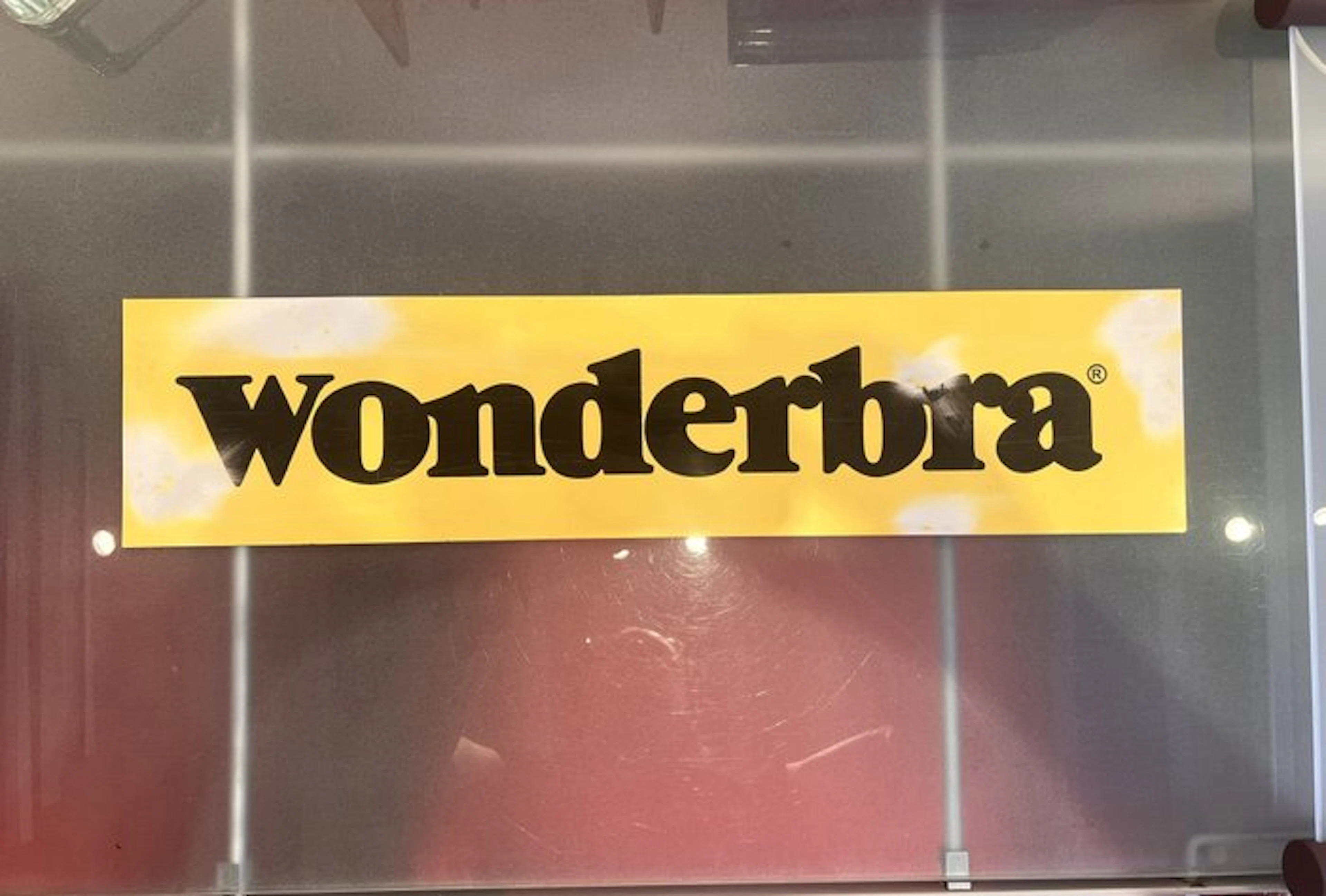 Wonderbra - Wonderbra advertising plaque - Advertising...