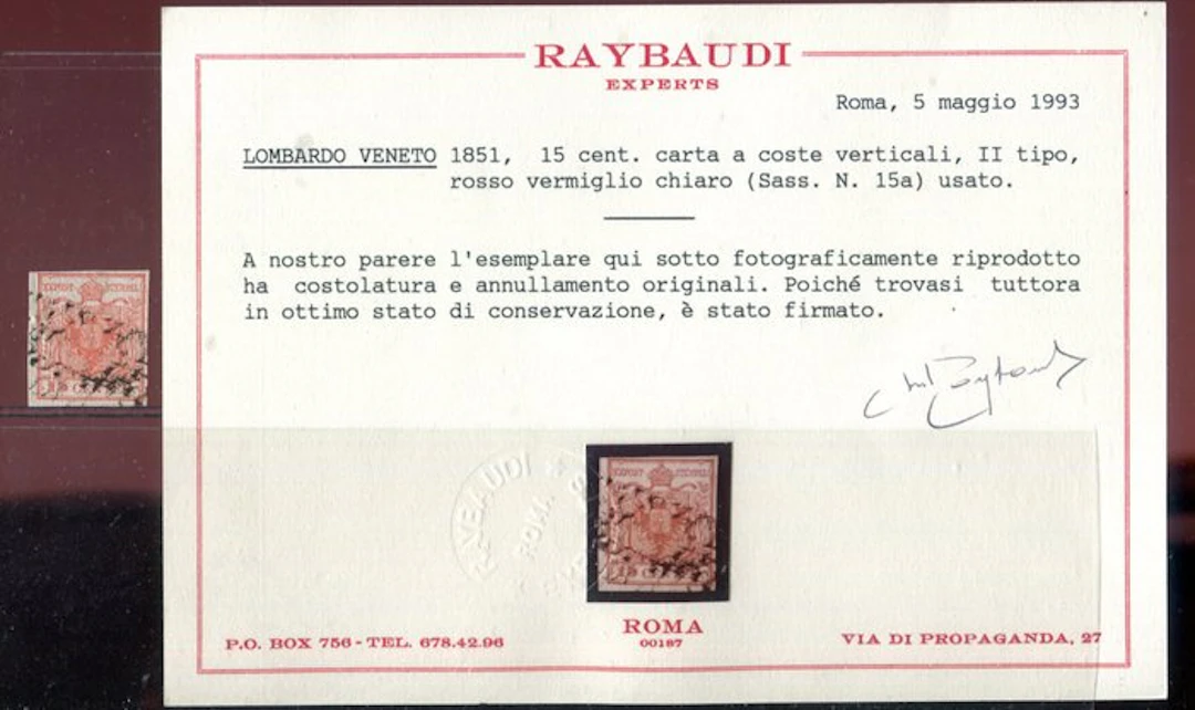 Italian Ancient States - Lombardo Veneto 1851 - 15...