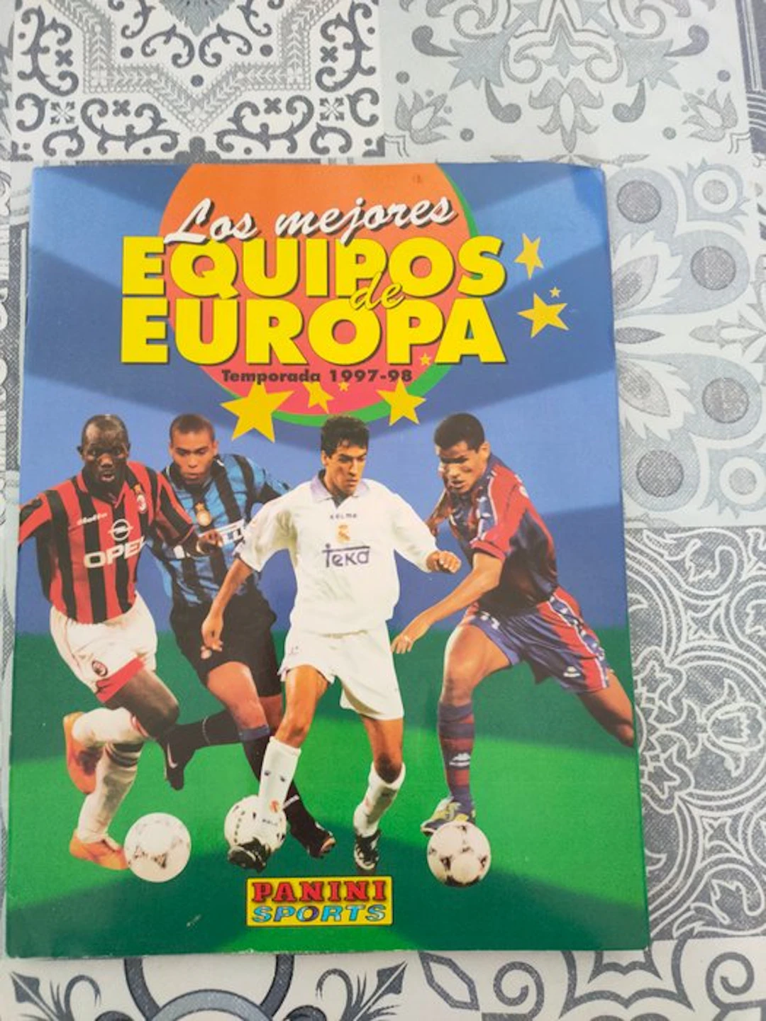 1997/98 Panini Los Mejores Equipos de Europa Original...