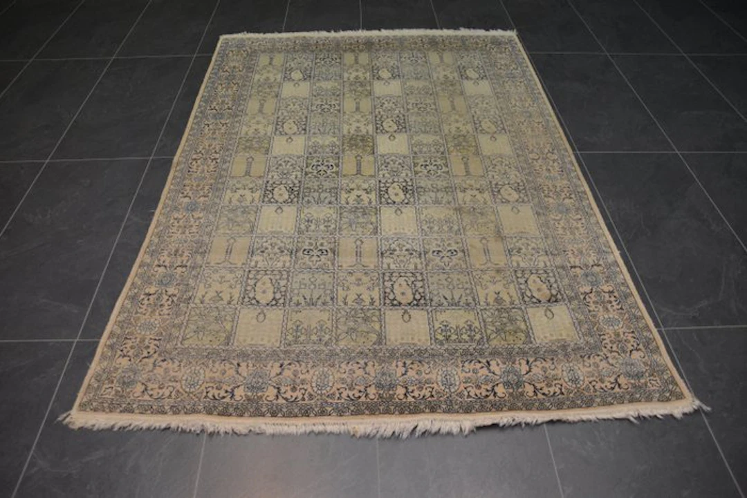 Vintage cashmere silk - Carpet - 214 cm - 151 cm