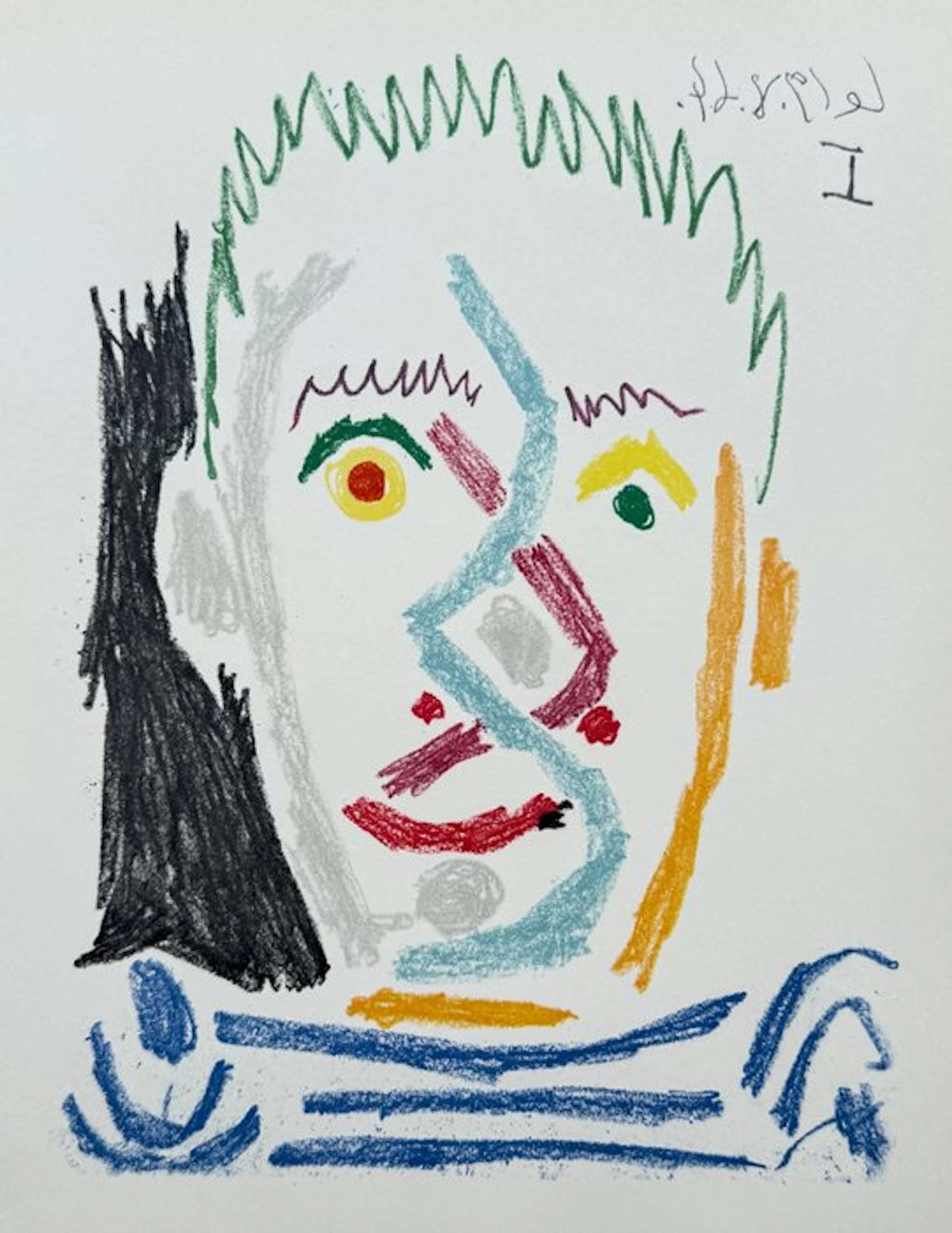 Pablo Picasso (1881-1973) - Homme à la marinière