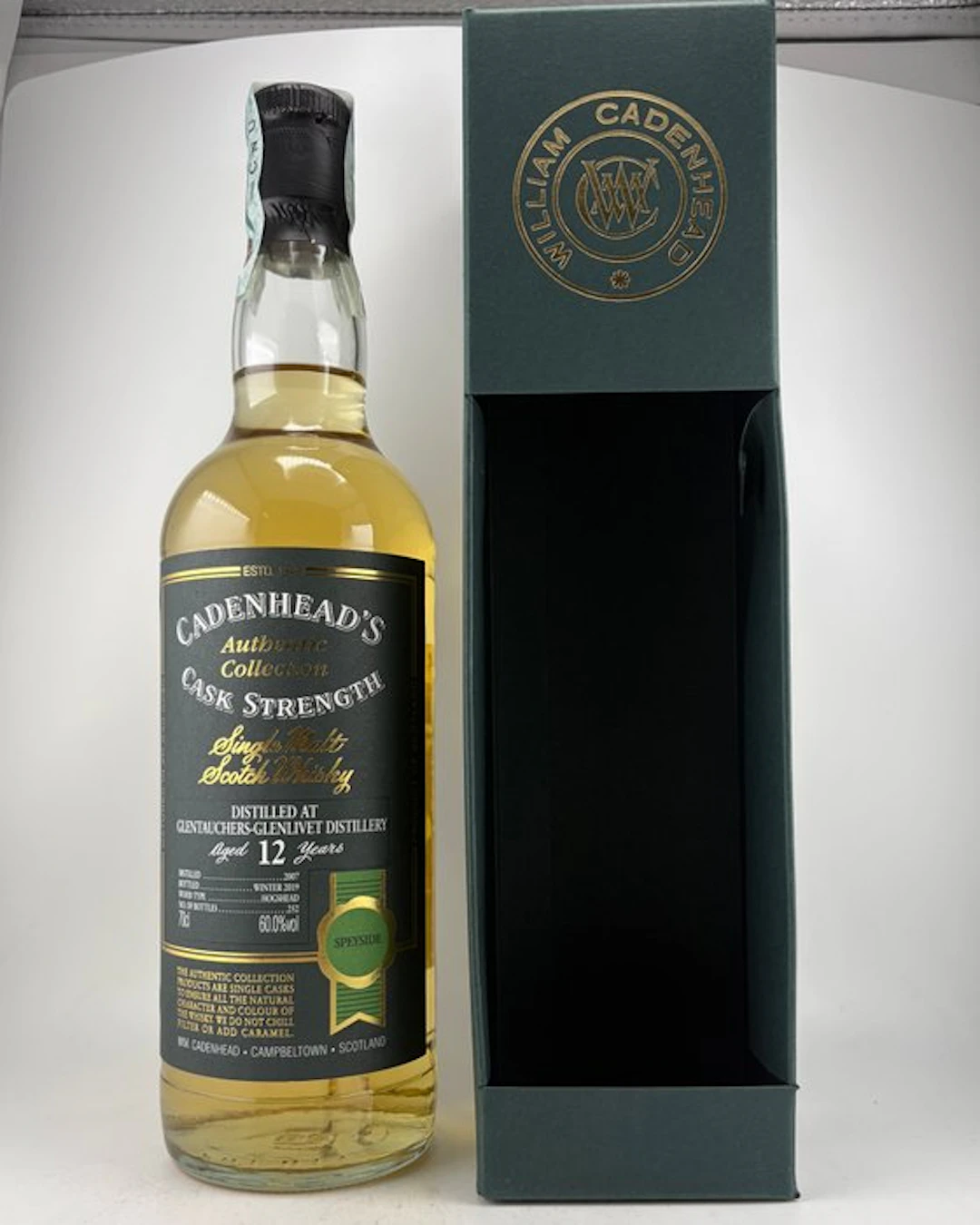 Glentauchers 2007 12 years old Authentic Collection - Cadenhead's - b