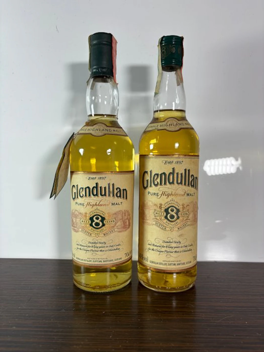Glendullan 8 years old - b. 1990s - 70cl - 2 bottles