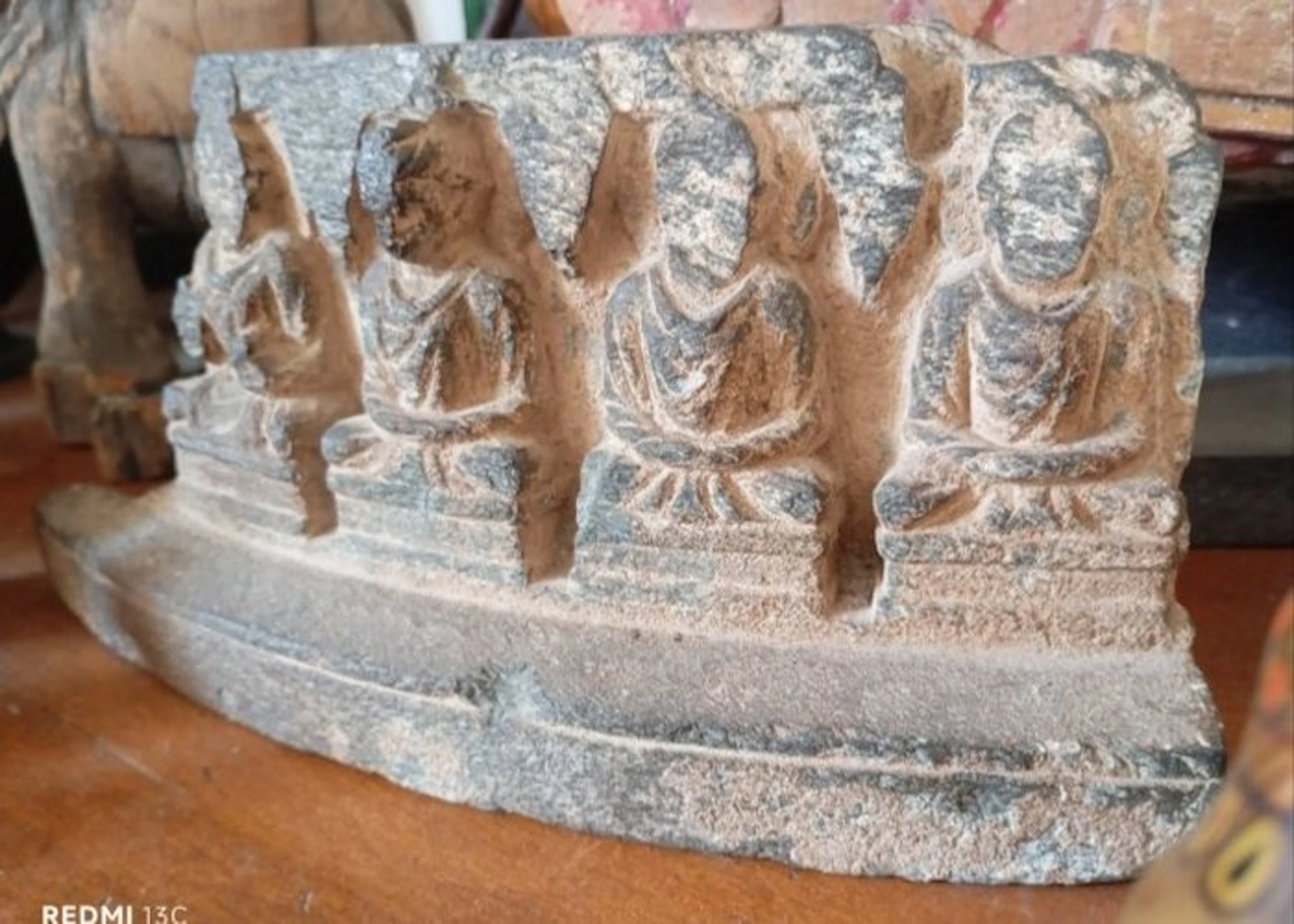 Gandhara Stone Sculpture - 25 cm